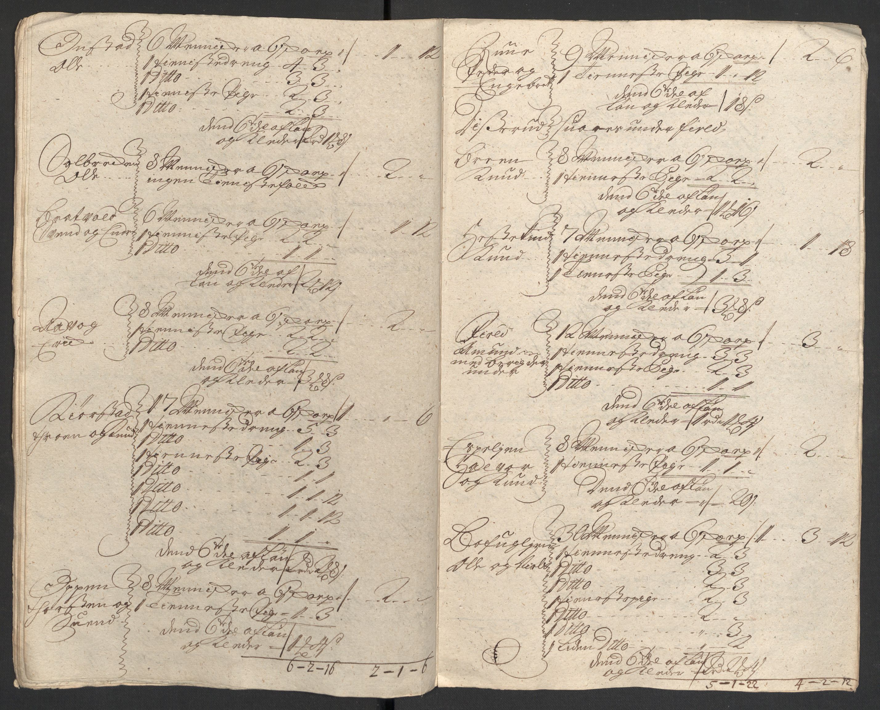 Rentekammeret inntil 1814, Reviderte regnskaper, Fogderegnskap, AV/RA-EA-4092/R18/L1308: Fogderegnskap Hadeland, Toten og Valdres, 1711, p. 349