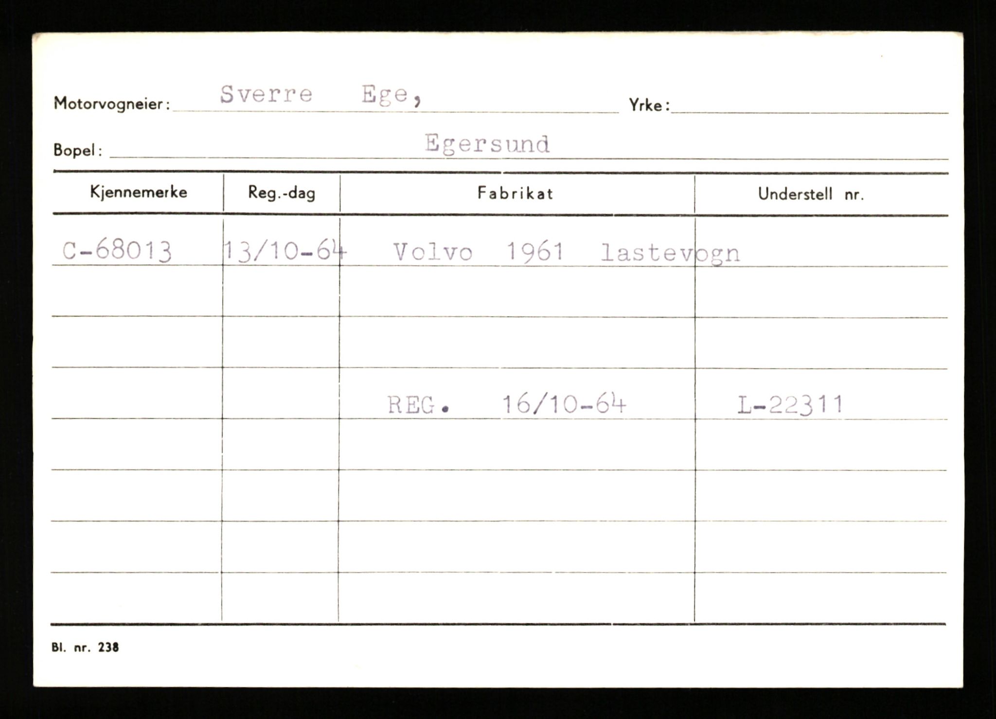 Stavanger trafikkstasjon, AV/SAST-A-101942/0/G/L0008: Registreringsnummer: 67519 - 84533, 1930-1971, p. 27