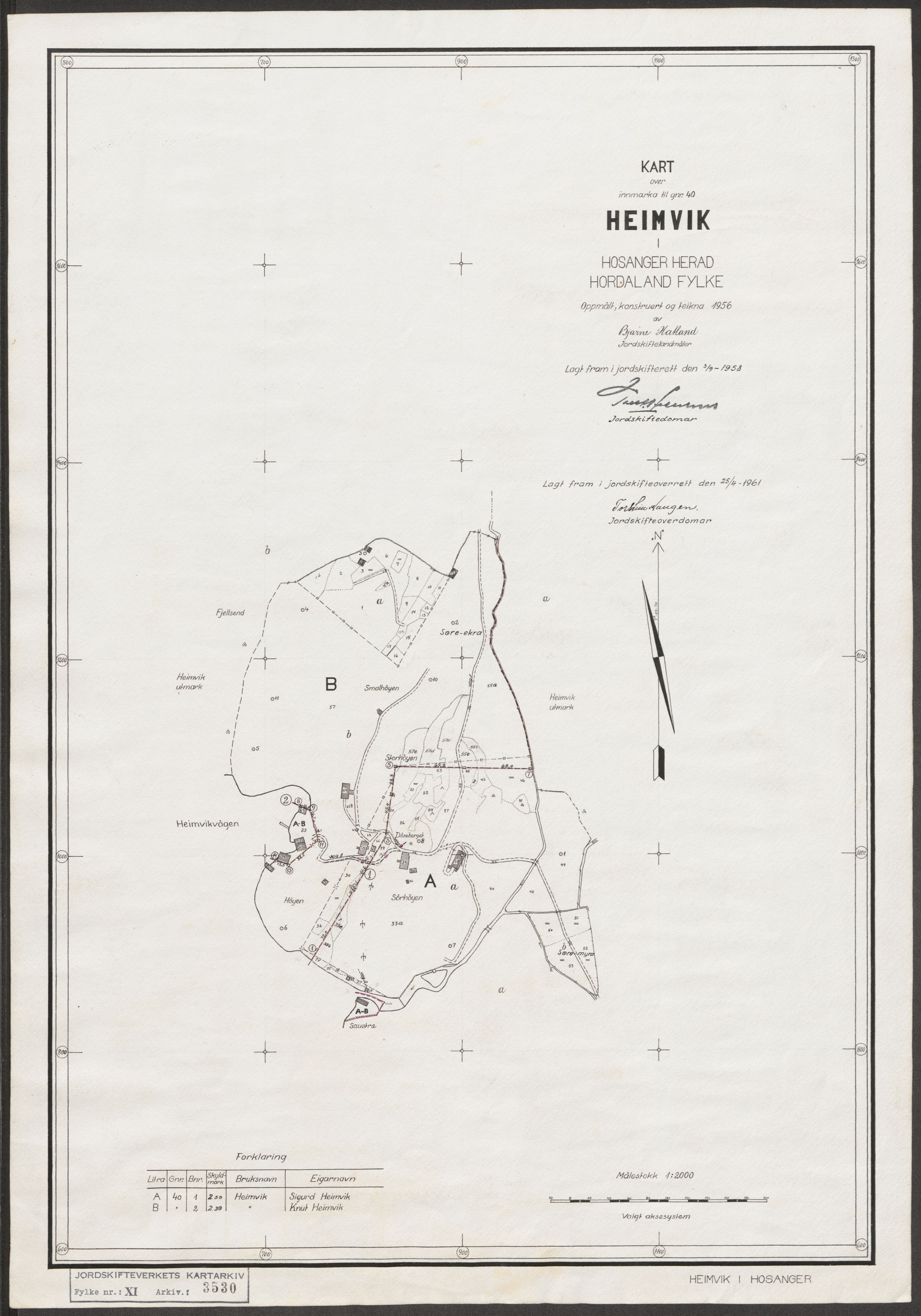 Jordskifteverkets kartarkiv, RA/S-3929/T, 1859-1988, p. 4035
