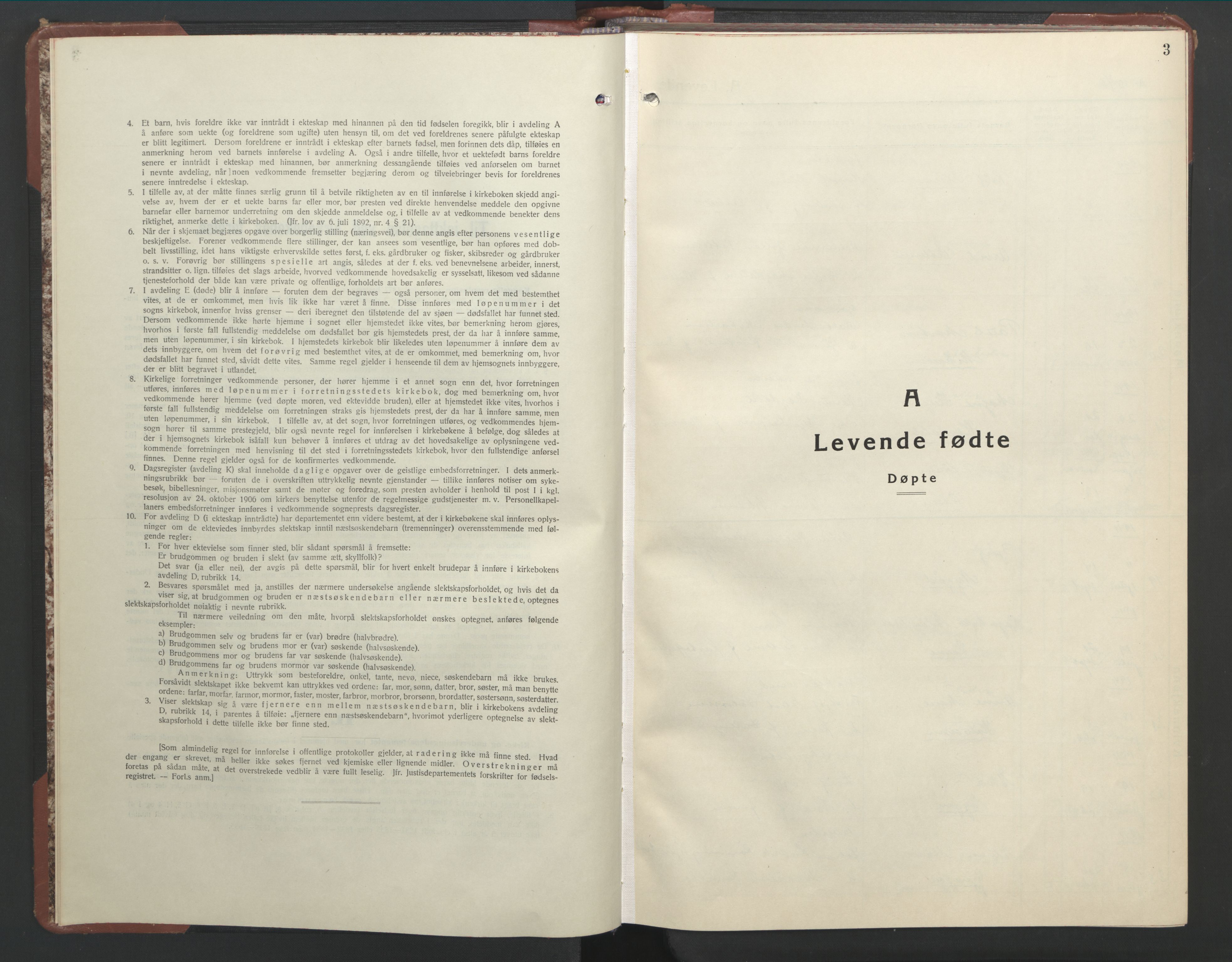 Ministerialprotokoller, klokkerbøker og fødselsregistre - Nordland, SAT/A-1459/877/L1118: Parish register (copy) no. 877C02, 1939-1950, p. 3