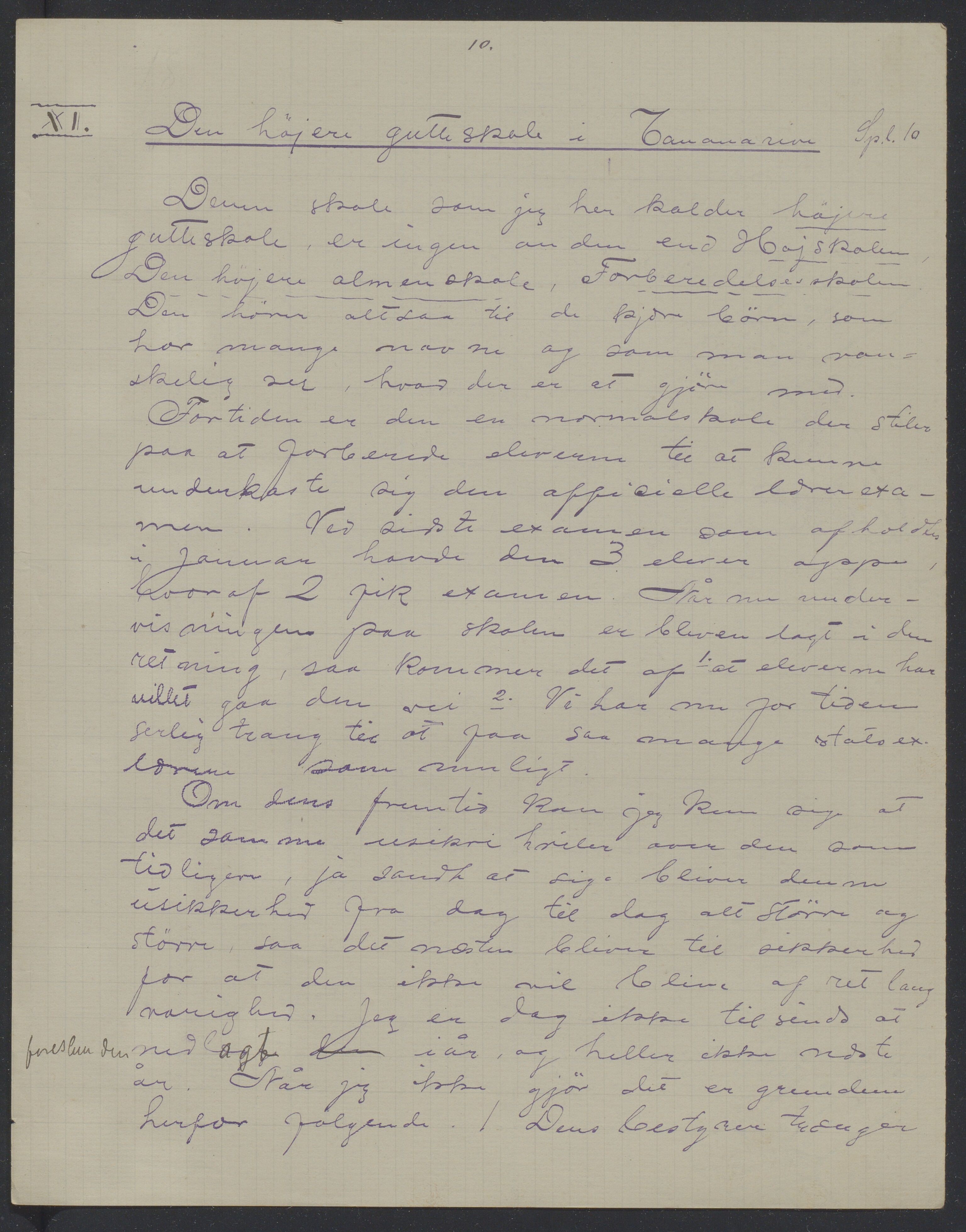 Det Norske Misjonsselskap - hovedadministrasjonen, VID/MA-A-1045/D/Da/Daa/L0043/0010: Konferansereferat og årsberetninger / Konferansereferat fra Madagaskar Innland, del II., 1900