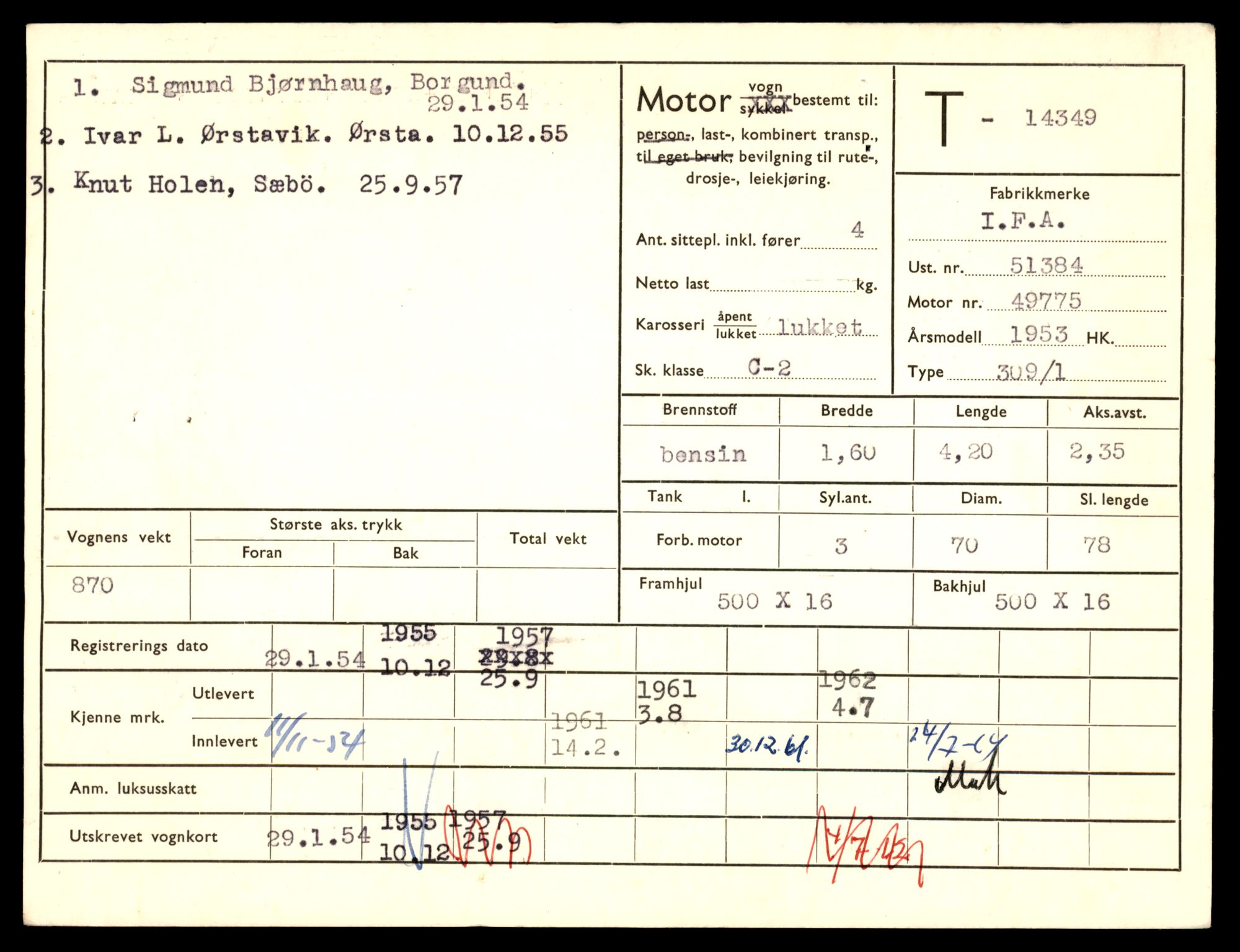 Møre og Romsdal vegkontor - Ålesund trafikkstasjon, AV/SAT-A-4099/F/Fe/L0045: Registreringskort for kjøretøy T 14320 - T 14444, 1927-1998, p. 755