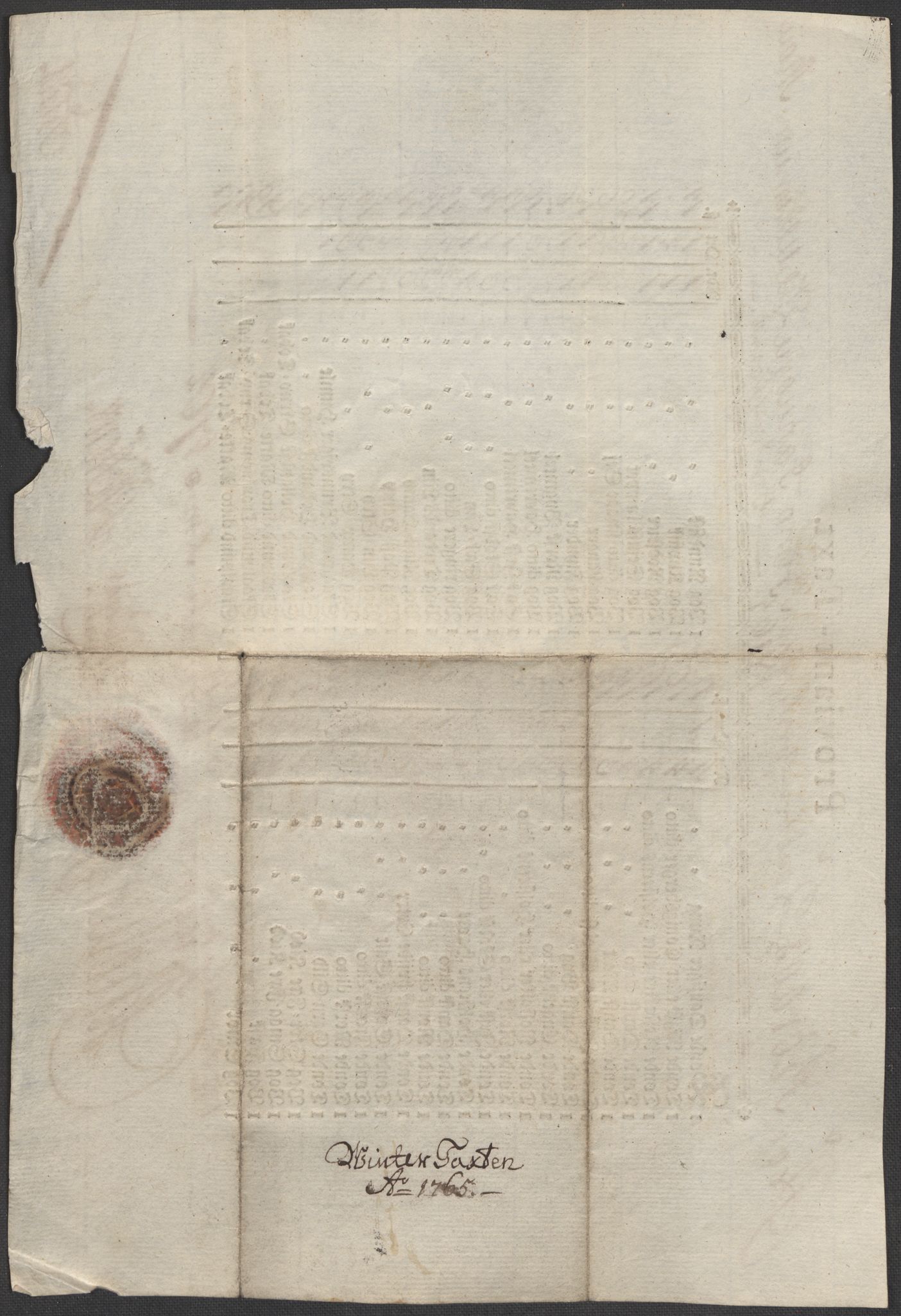 Røros kobberverk, SAT/PA-0211/1/12/L0021: 12.20.9 Provianttakster, 1765-1824, p. 5