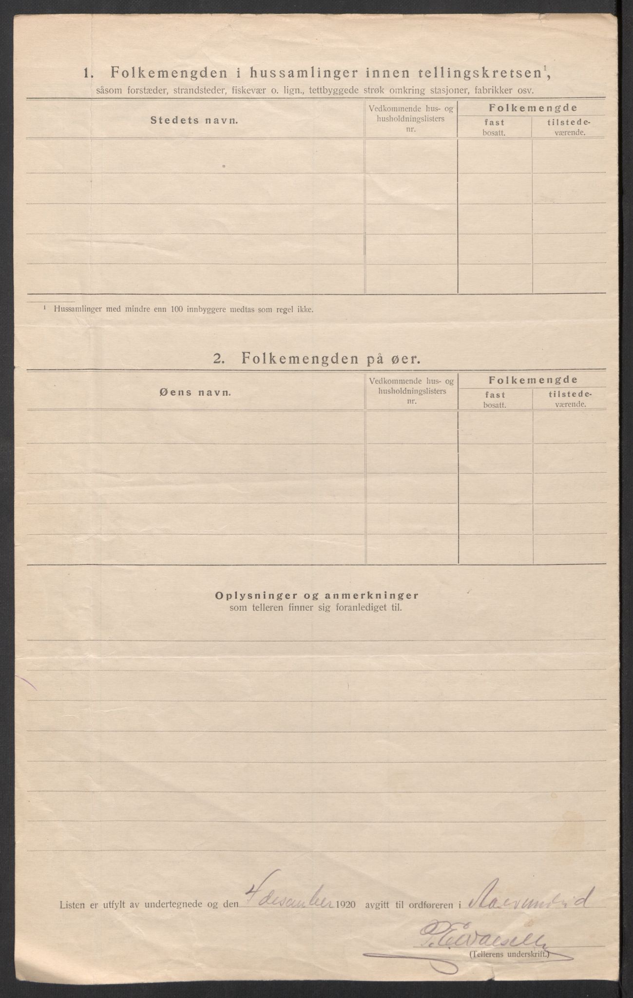 SAT, 1920 census for Ålvundeid, 1920, p. 11