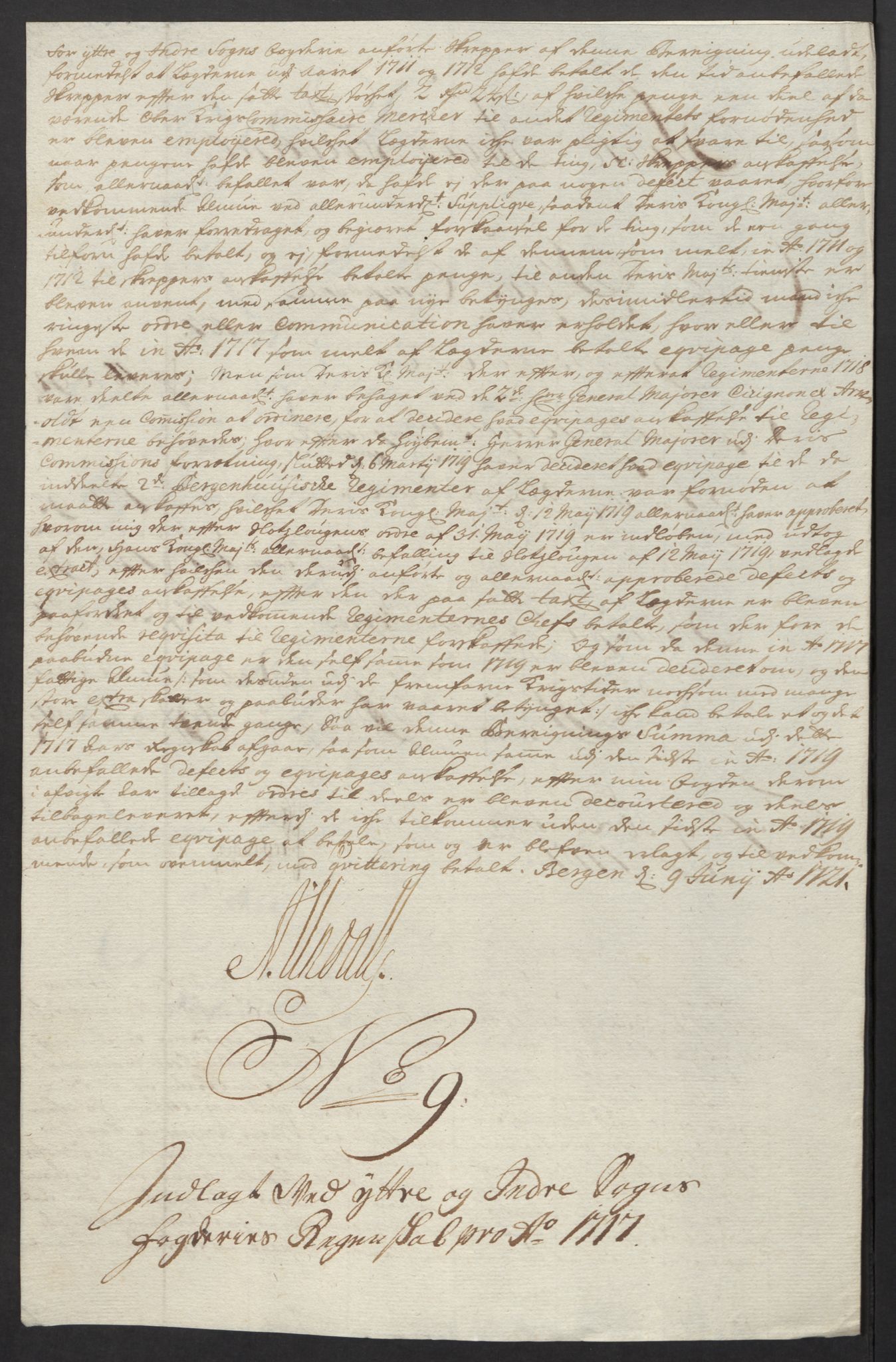 Rentekammeret inntil 1814, Reviderte regnskaper, Fogderegnskap, RA/EA-4092/R52/L3321: Fogderegnskap Sogn, 1717-1718, p. 67