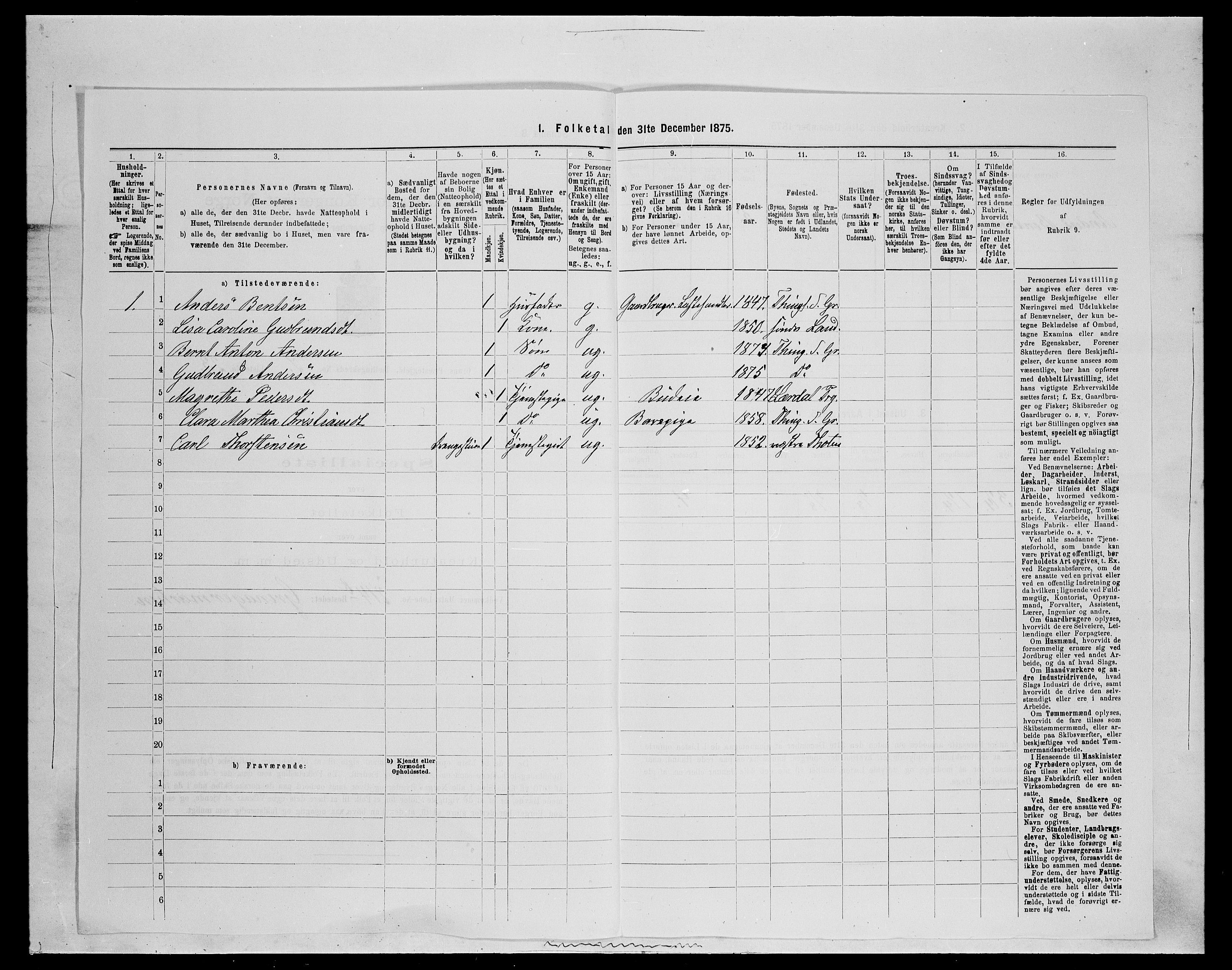 SAH, 1875 census for 0534P Gran, 1875, p. 1213