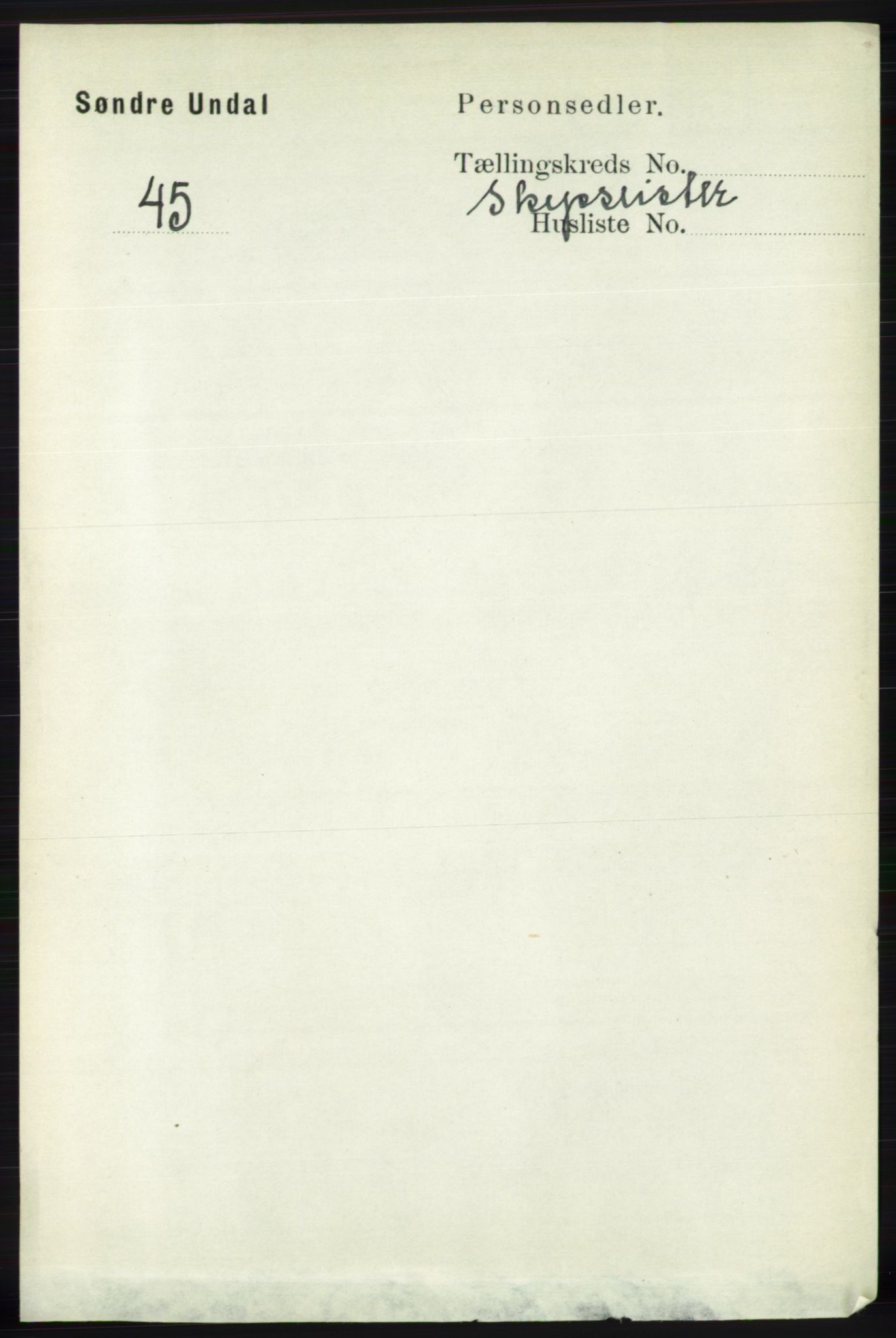 RA, 1891 census for 1029 Sør-Audnedal, 1891, p. 6034