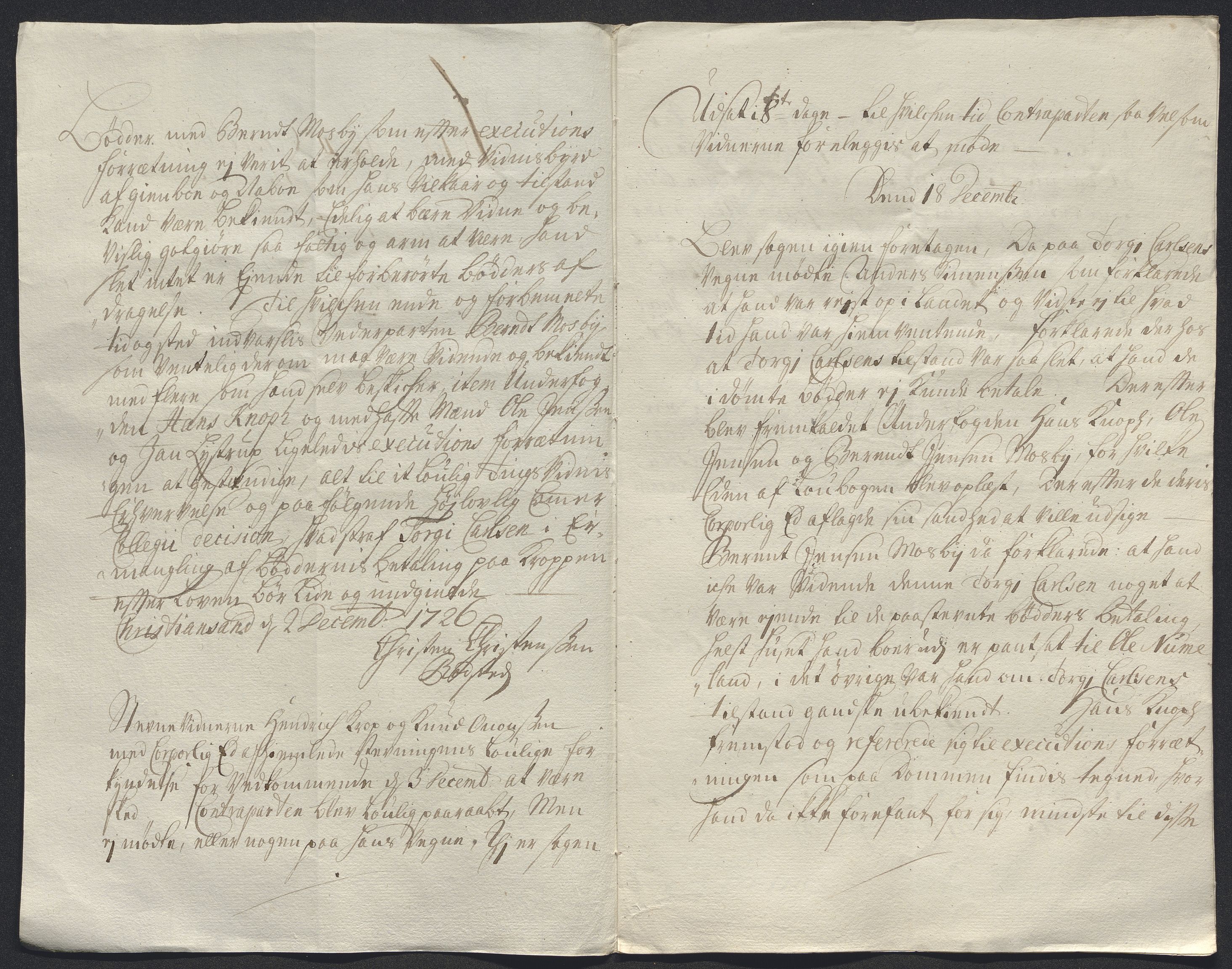 Rentekammeret inntil 1814, Reviderte regnskaper, Byregnskaper, AV/RA-EA-4066/R/Rm/L0286: [M19] Sikt og sakefall, 1719-1727, p. 488
