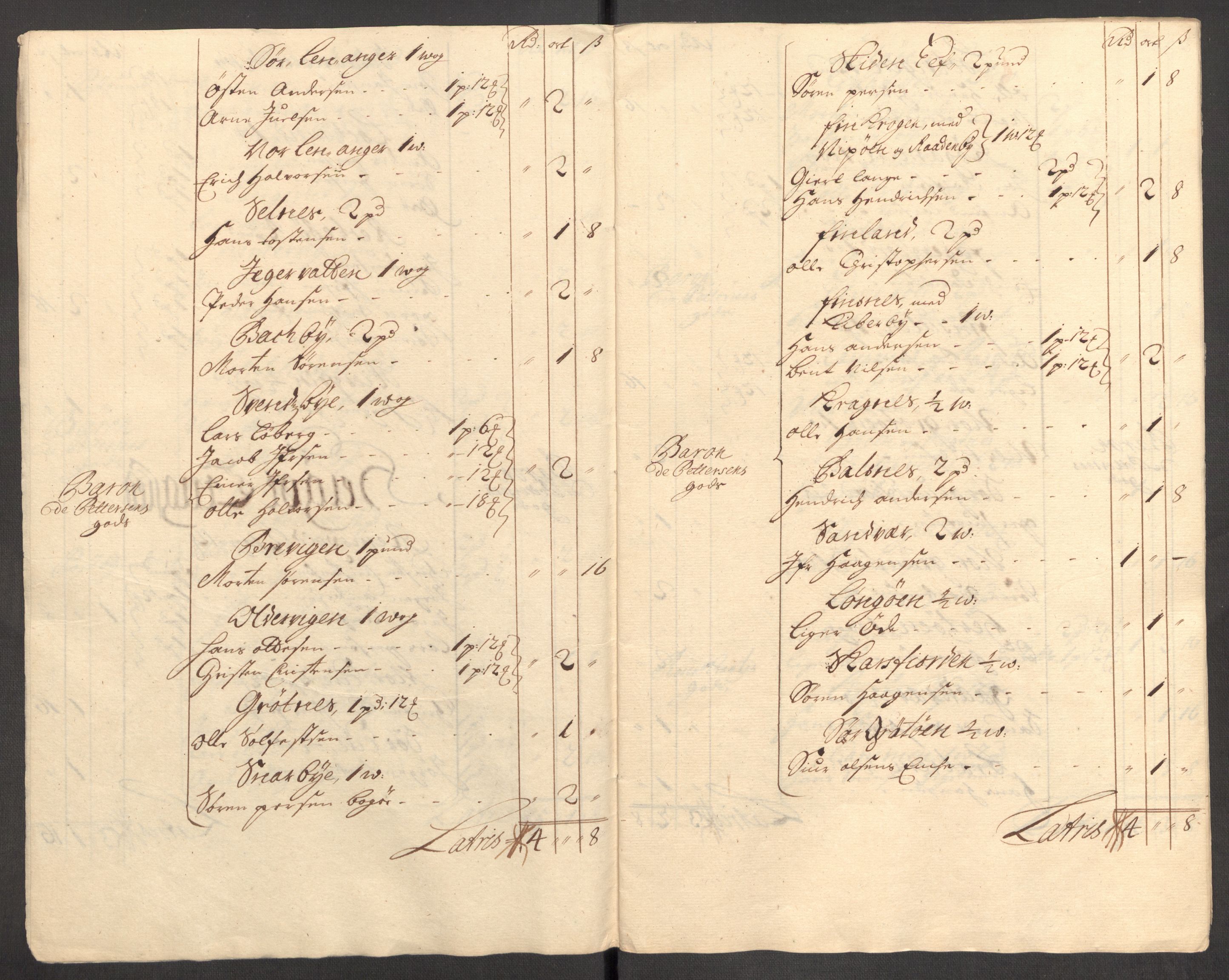 Rentekammeret inntil 1814, Reviderte regnskaper, Fogderegnskap, AV/RA-EA-4092/R68/L4756: Fogderegnskap Senja og Troms, 1705-1707, p. 339