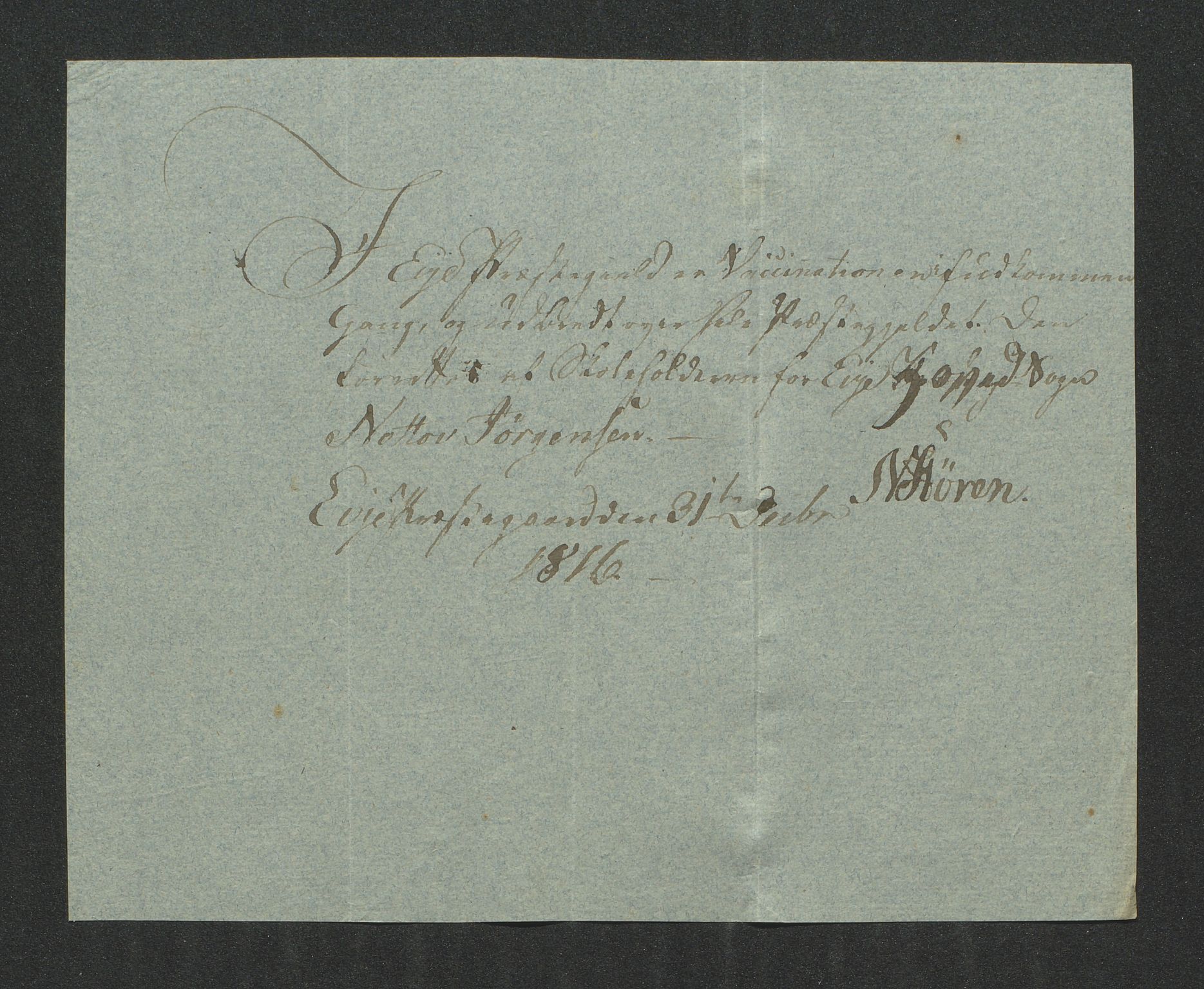 Biskopen i Kristiansand, AV/SAK-1113-0001/G/Gc/L0007: C 79 - Presteinnberetninger, 1801-1822, p. 286