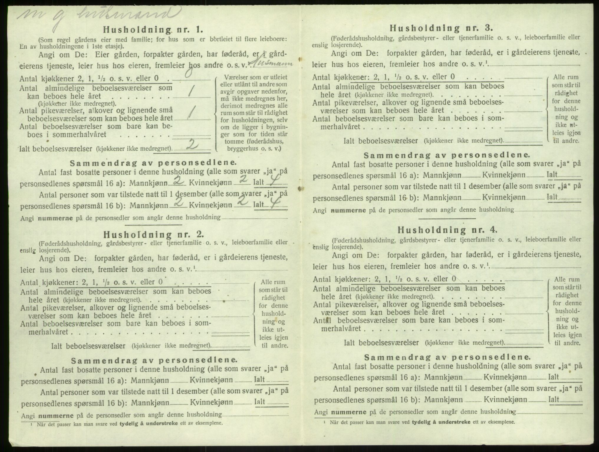 SAB, 1920 census for Luster, 1920, p. 255