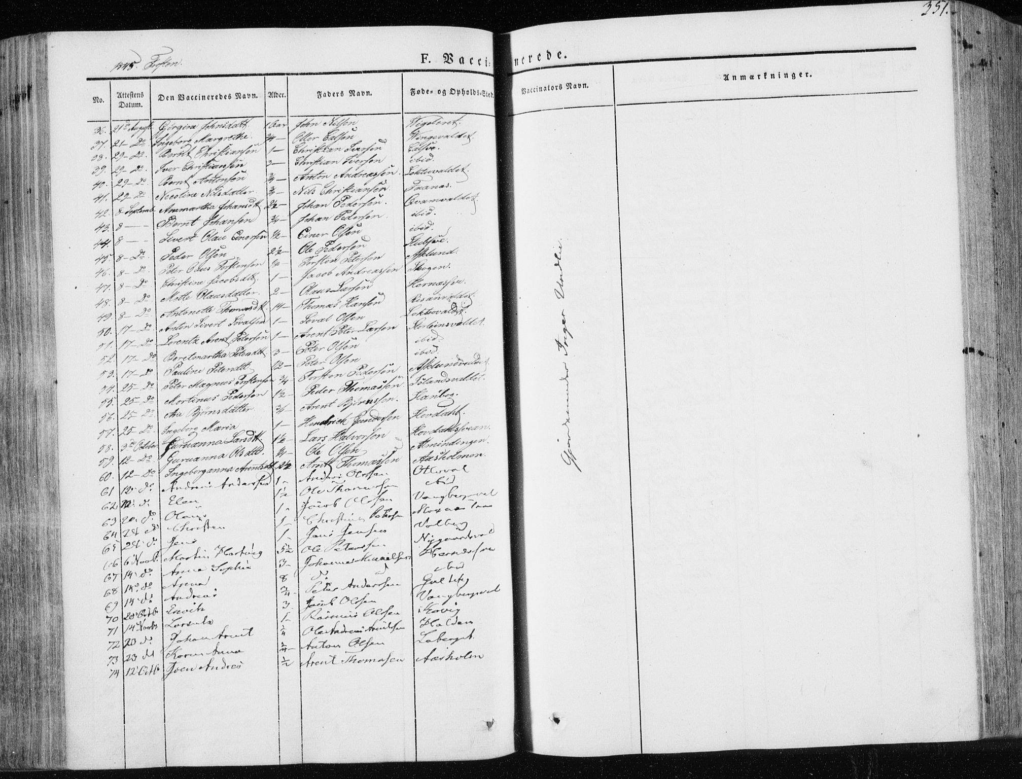 Ministerialprotokoller, klokkerbøker og fødselsregistre - Nord-Trøndelag, SAT/A-1458/713/L0115: Parish register (official) no. 713A06, 1838-1851, p. 351