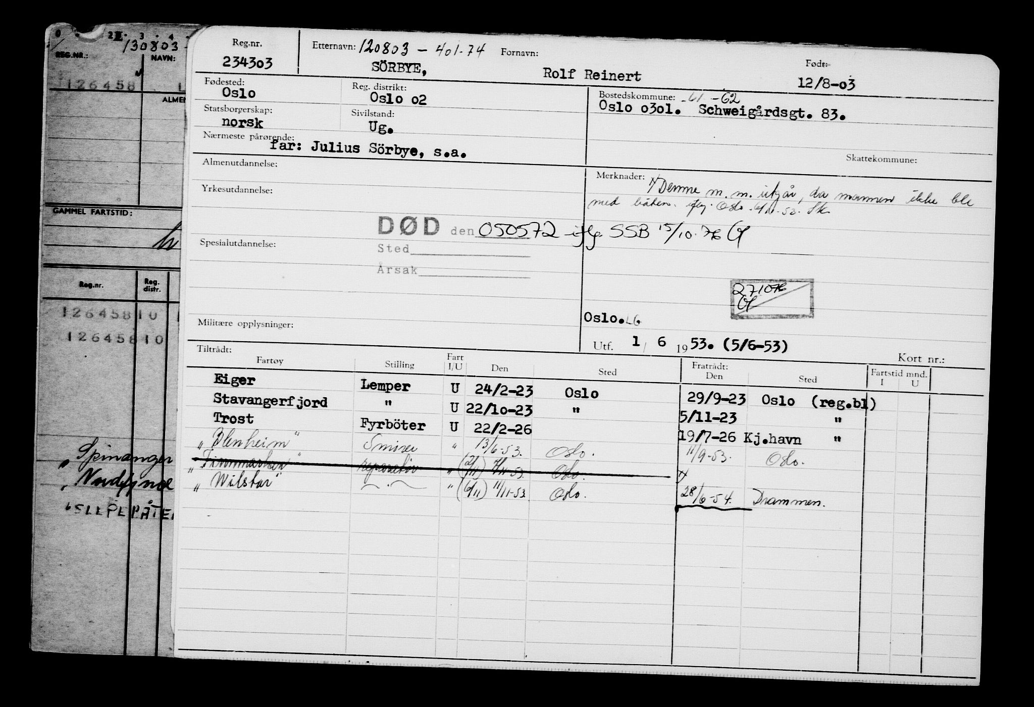 Direktoratet for sjømenn, AV/RA-S-3545/G/Gb/L0050: Hovedkort, 1903, p. 127