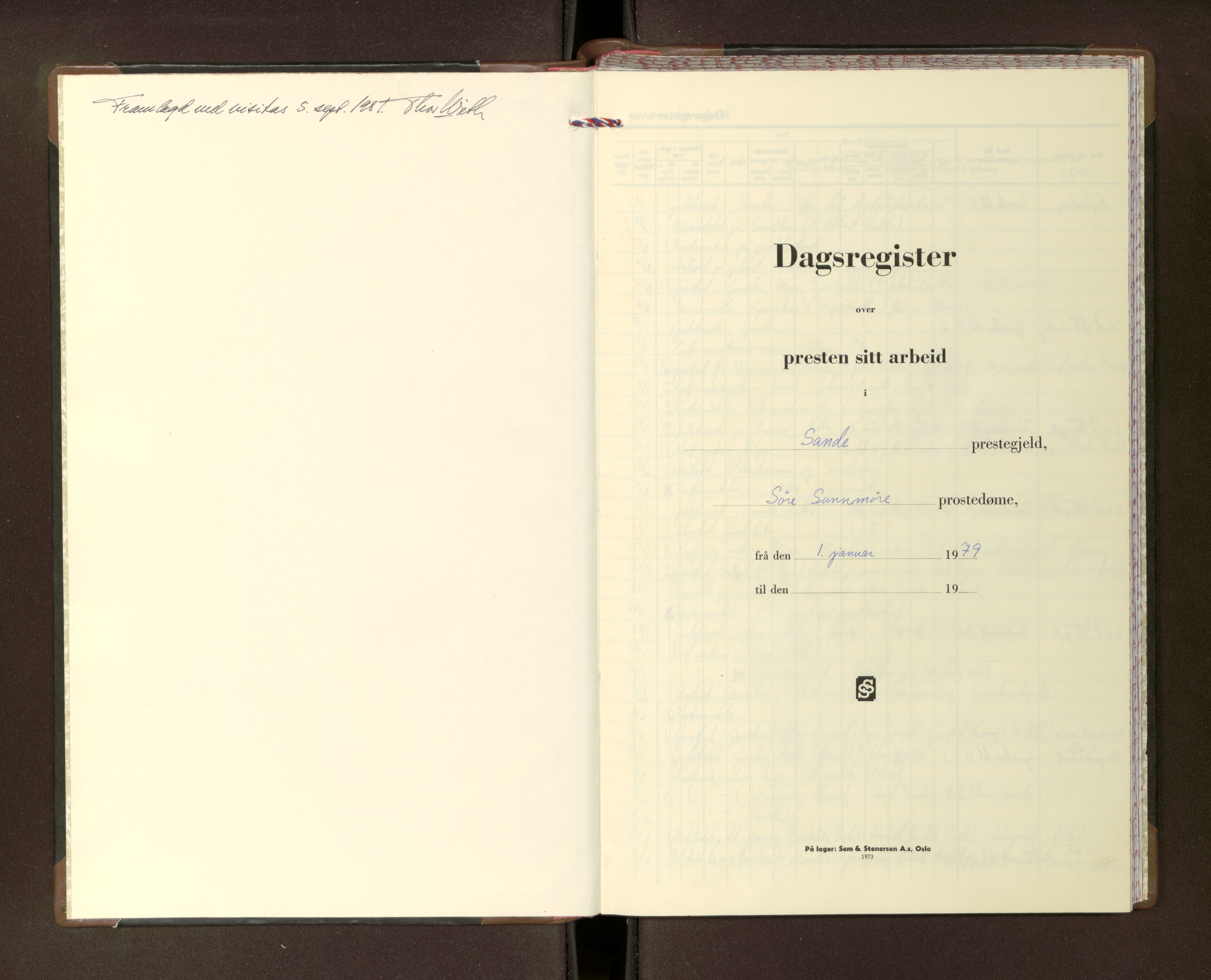 Ministerialprotokoller, klokkerbøker og fødselsregistre - Møre og Romsdal, SAT/A-1454/503/L0043: Diary records no. 503---, 1979-1984