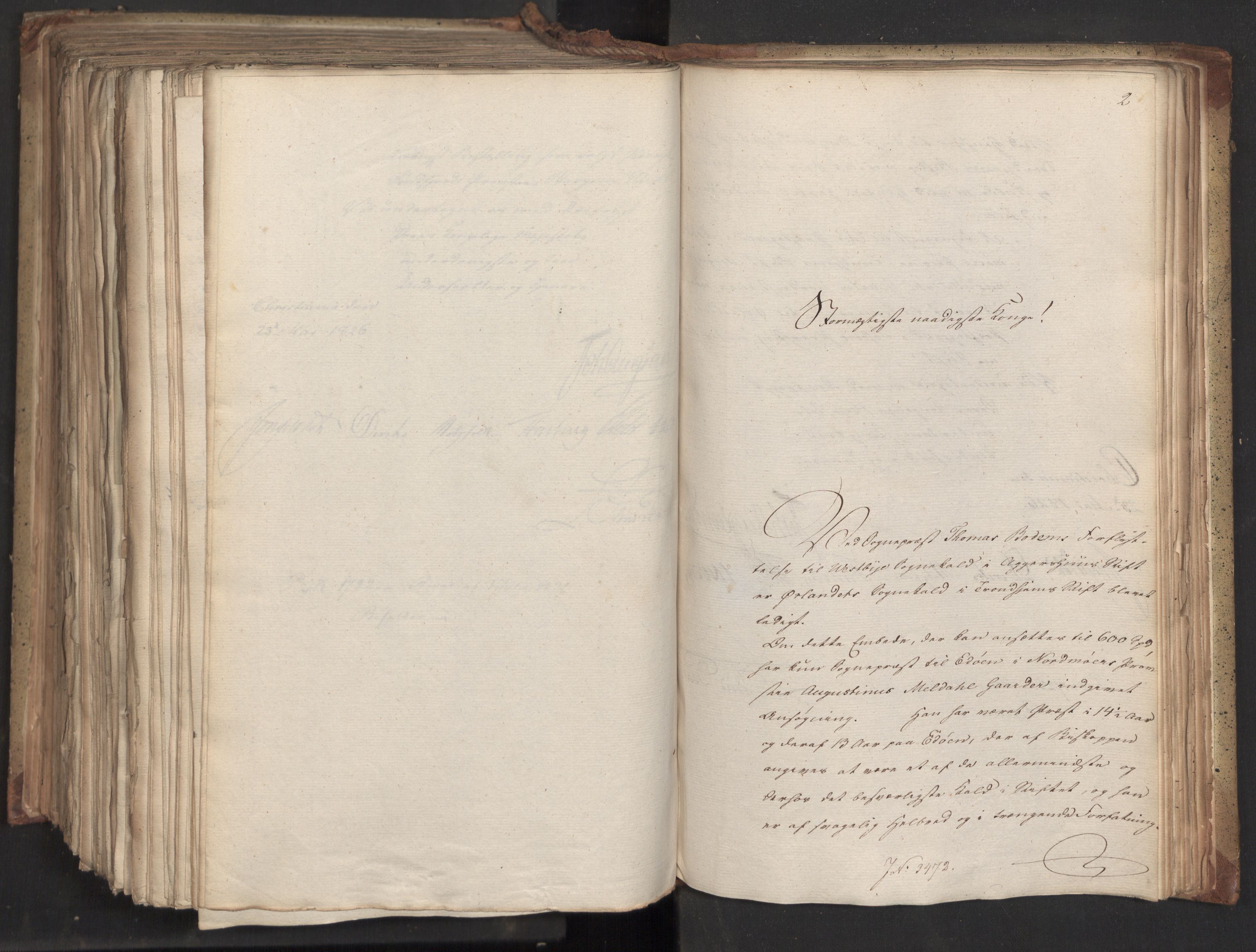Statsrådsavdelingen i Stockholm, AV/RA-S-1003/D/Da/L0046: Regjeringsinnstillinger nr. 3308-3500, 1826, p. 458