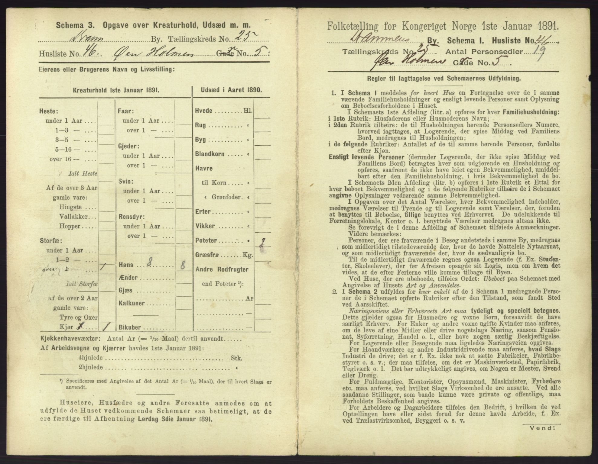 RA, 1891 census for 0602 Drammen, 1891, p. 2165