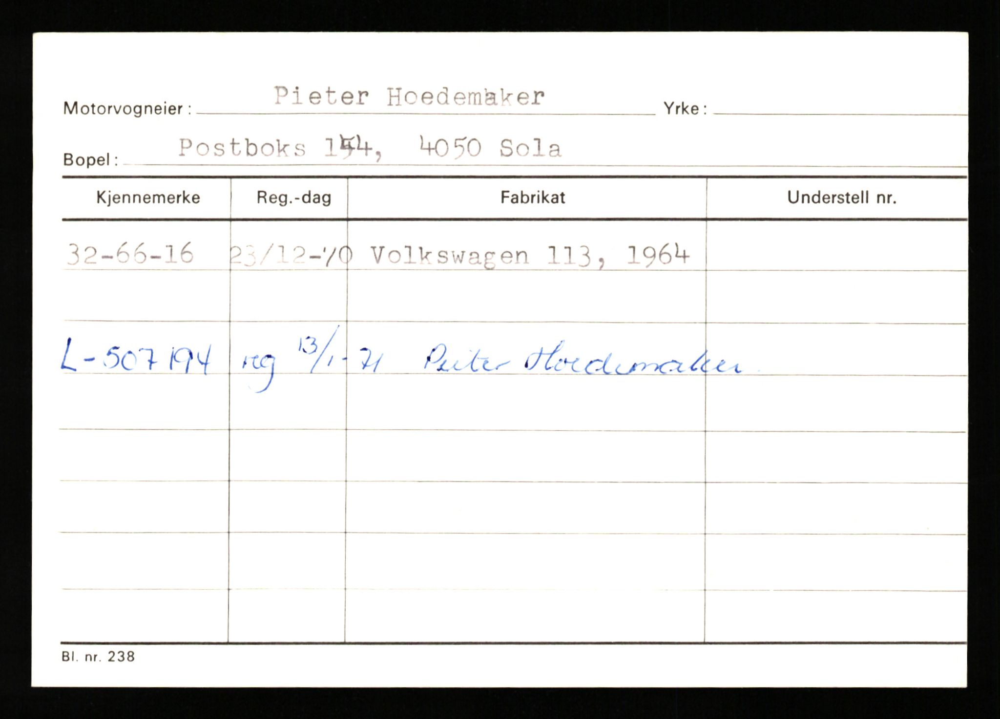 Stavanger trafikkstasjon, AV/SAST-A-101942/0/G/L0011: Registreringsnummer: 240000 - 363477, 1930-1971, p. 2303