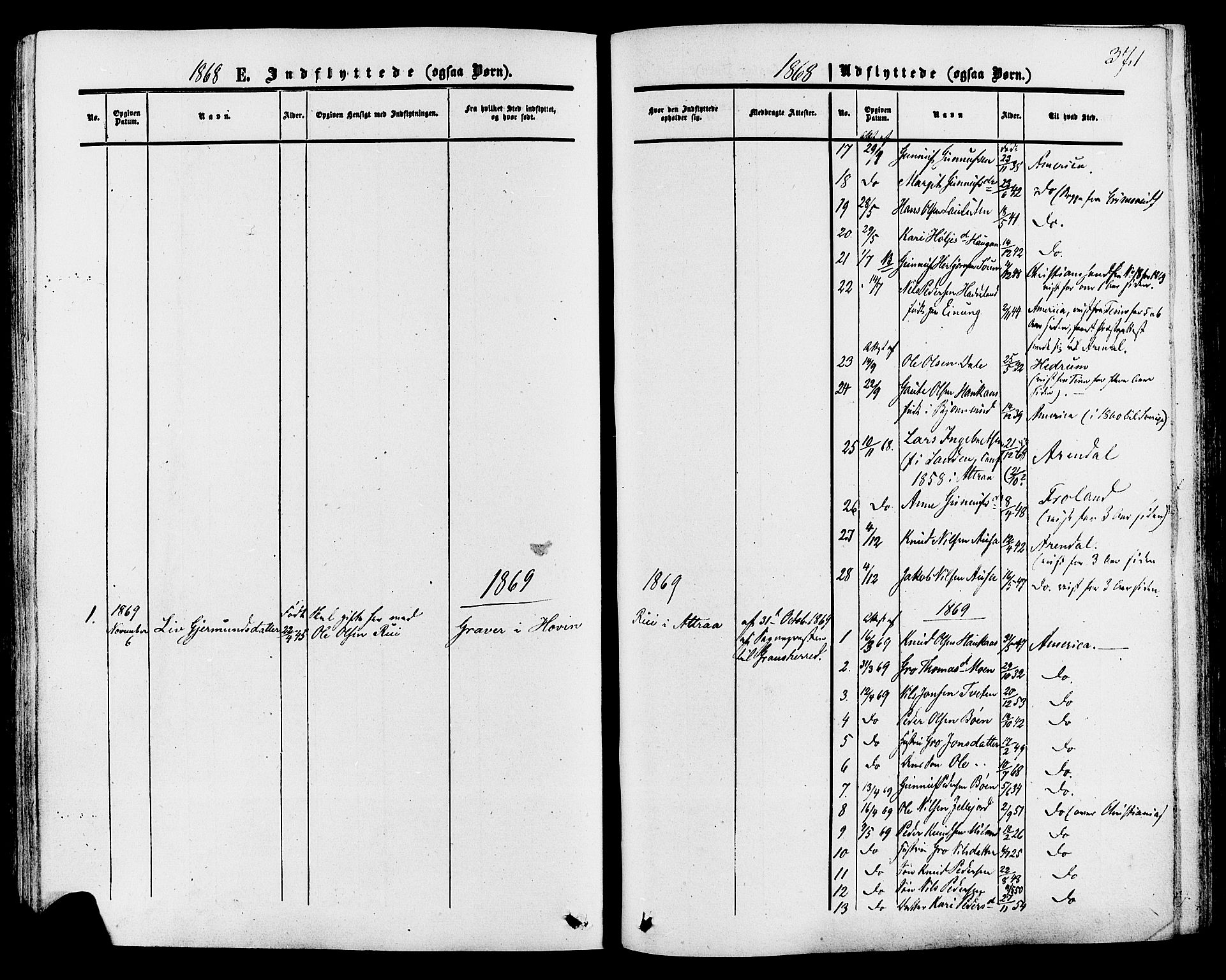 Tinn kirkebøker, SAKO/A-308/F/Fa/L0006: Parish register (official) no. I 6, 1857-1878, p. 371