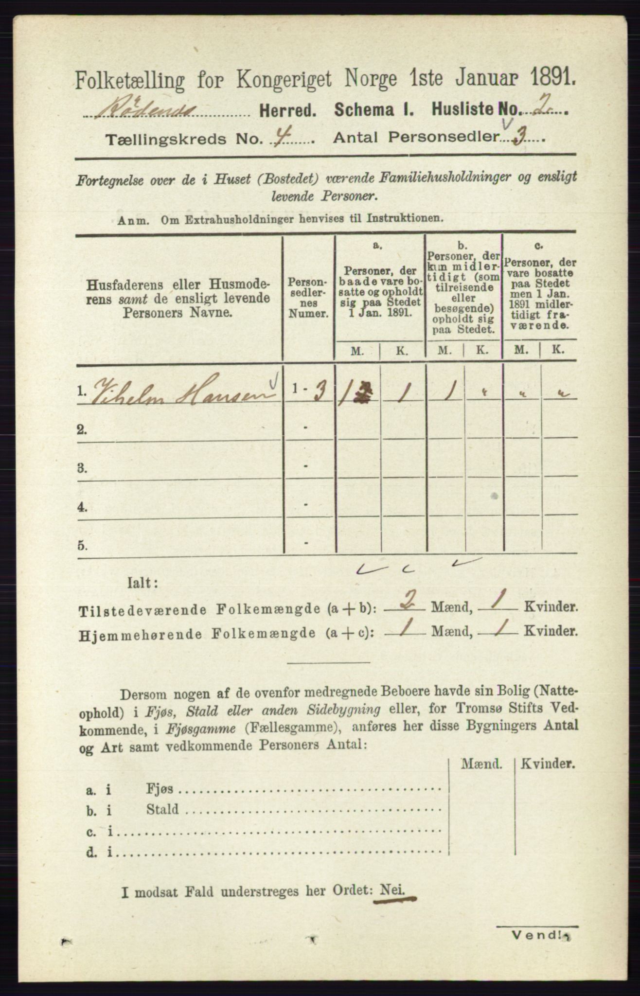 RA, 1891 census for 0120 Rødenes, 1891, p. 1565