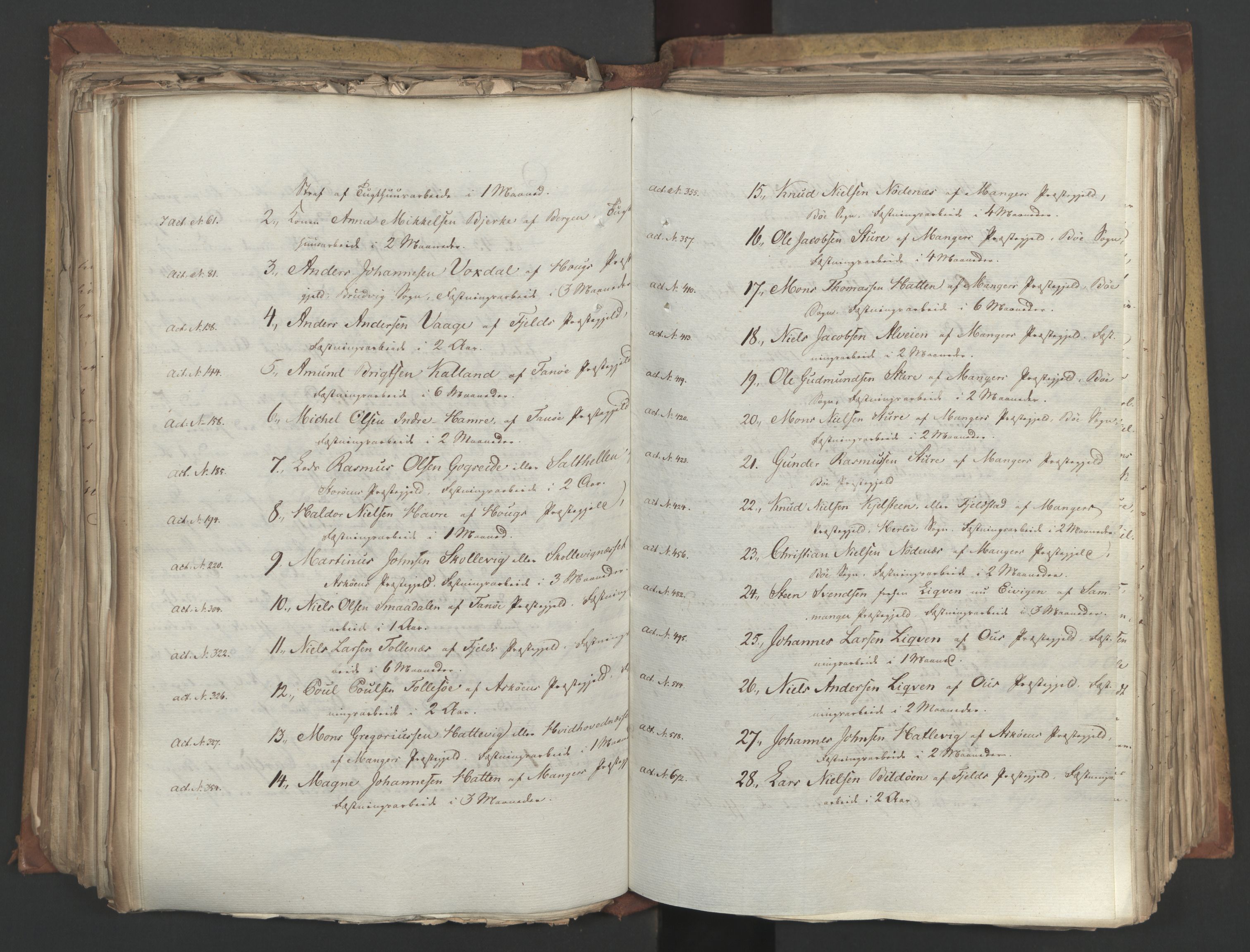 Statsrådsavdelingen i Stockholm, AV/RA-S-1003/D/Da/L0051: Regjeringsinnstillinger nr. 4310-4565, 1827, p. 298