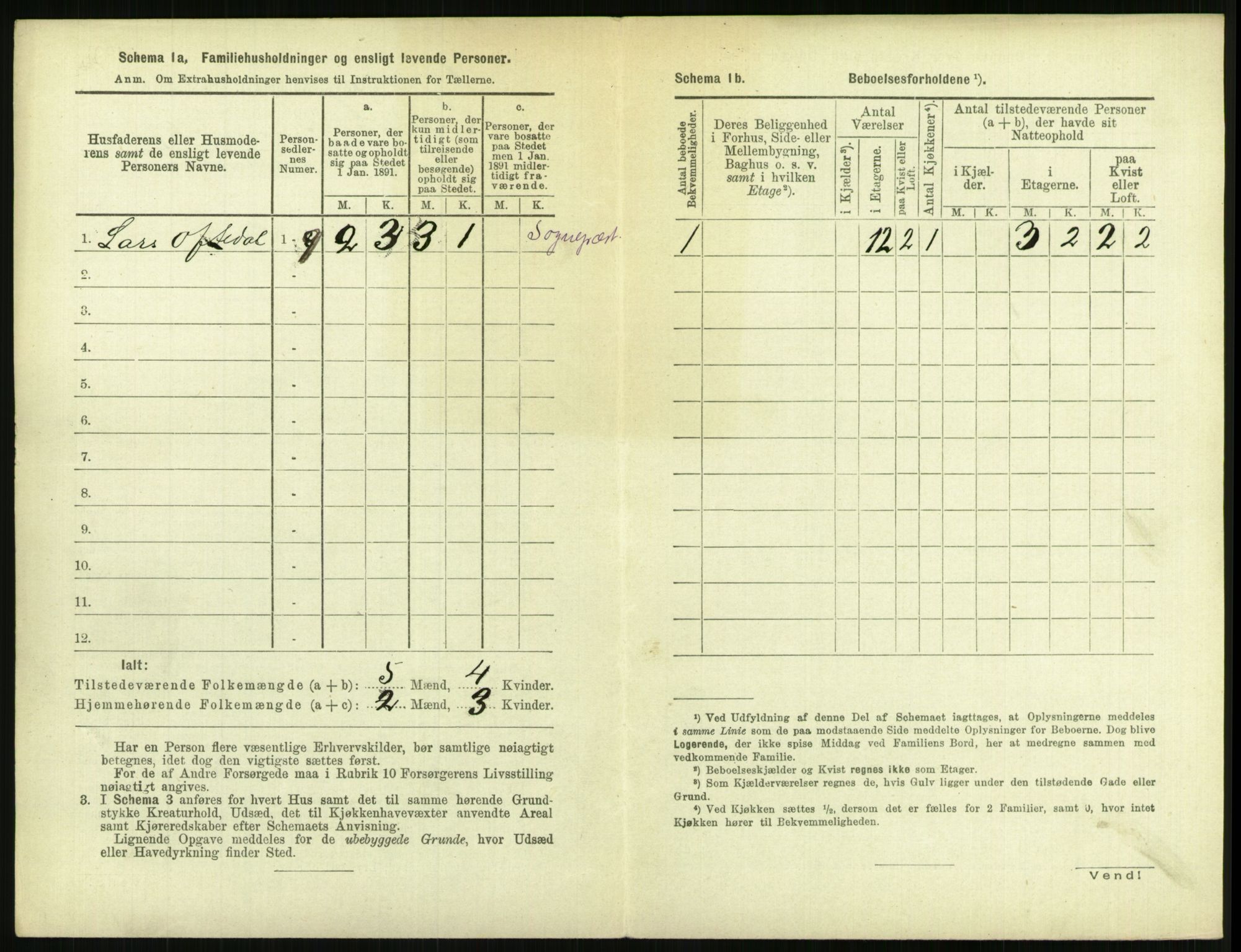 RA, 1891 census for 1103 Stavanger, 1891, p. 4958