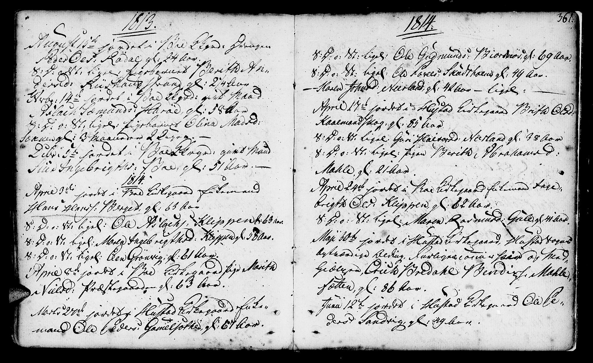 Ministerialprotokoller, klokkerbøker og fødselsregistre - Møre og Romsdal, SAT/A-1454/566/L0761: Parish register (official) no. 566A02 /1, 1767-1817, p. 361