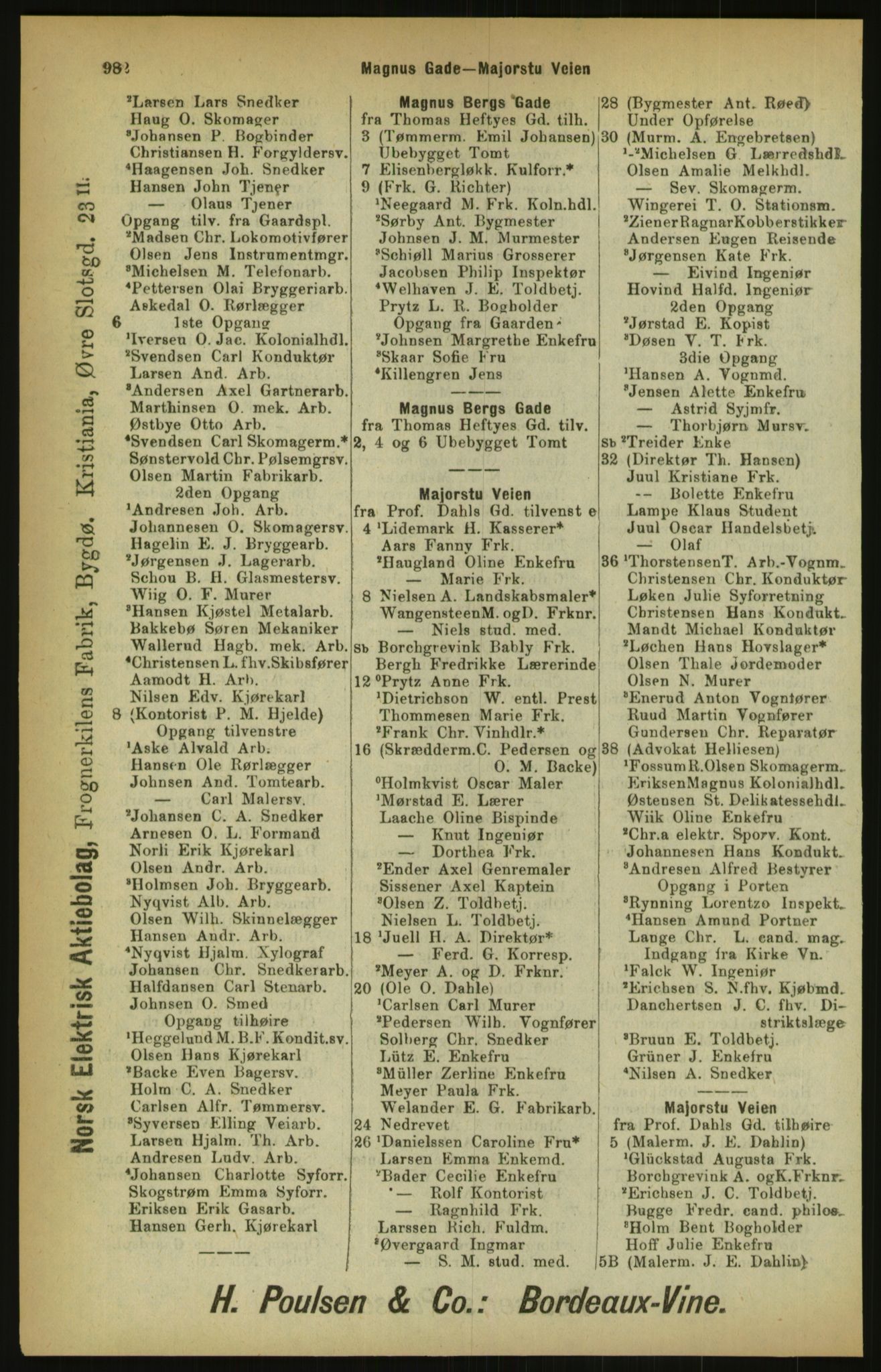 Kristiania/Oslo adressebok, PUBL/-, 1900, p. 982
