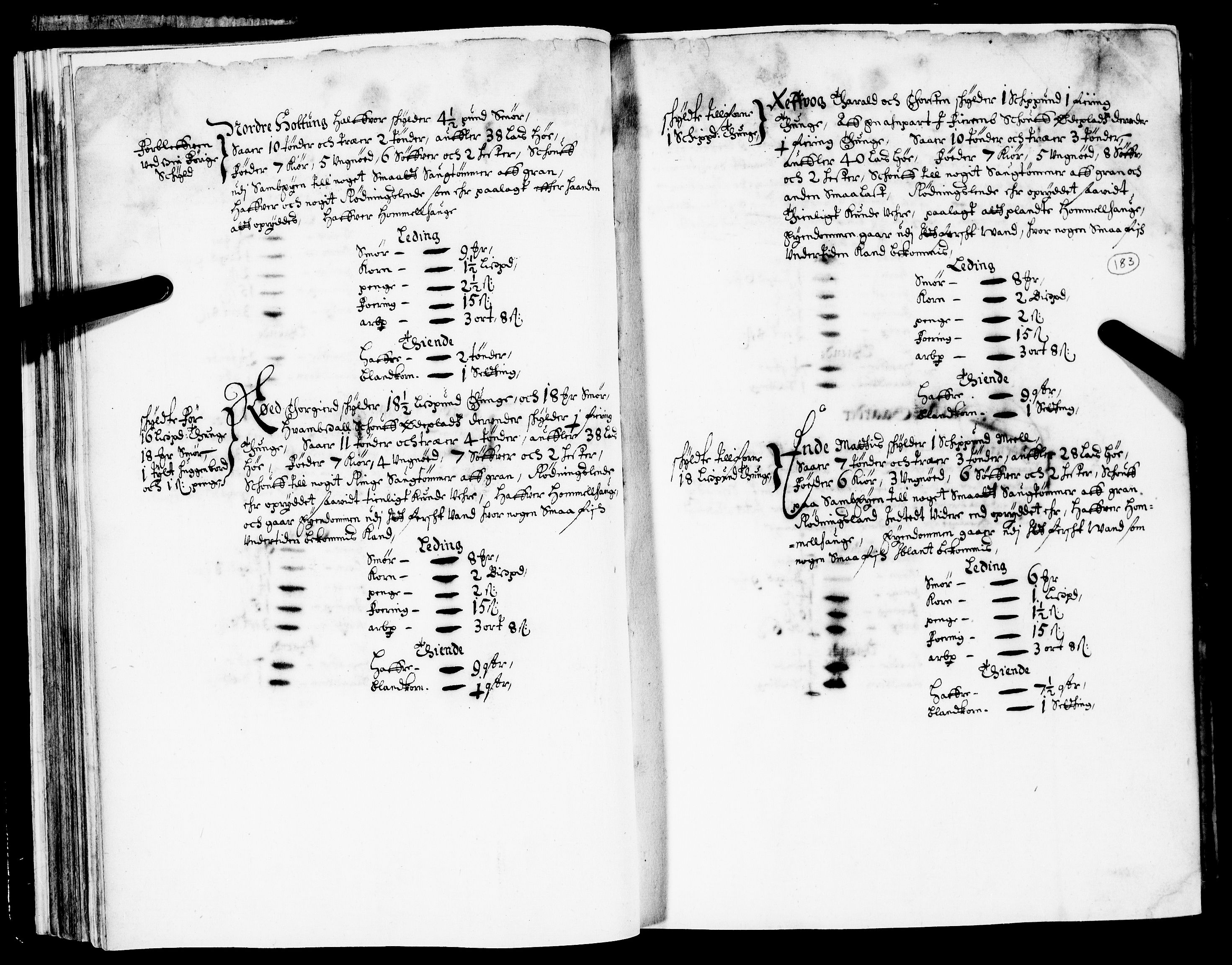 Rentekammeret inntil 1814, Realistisk ordnet avdeling, AV/RA-EA-4070/N/Nb/Nba/L0020: Tønsberg len, 2. del, 1668, p. 182b-183a