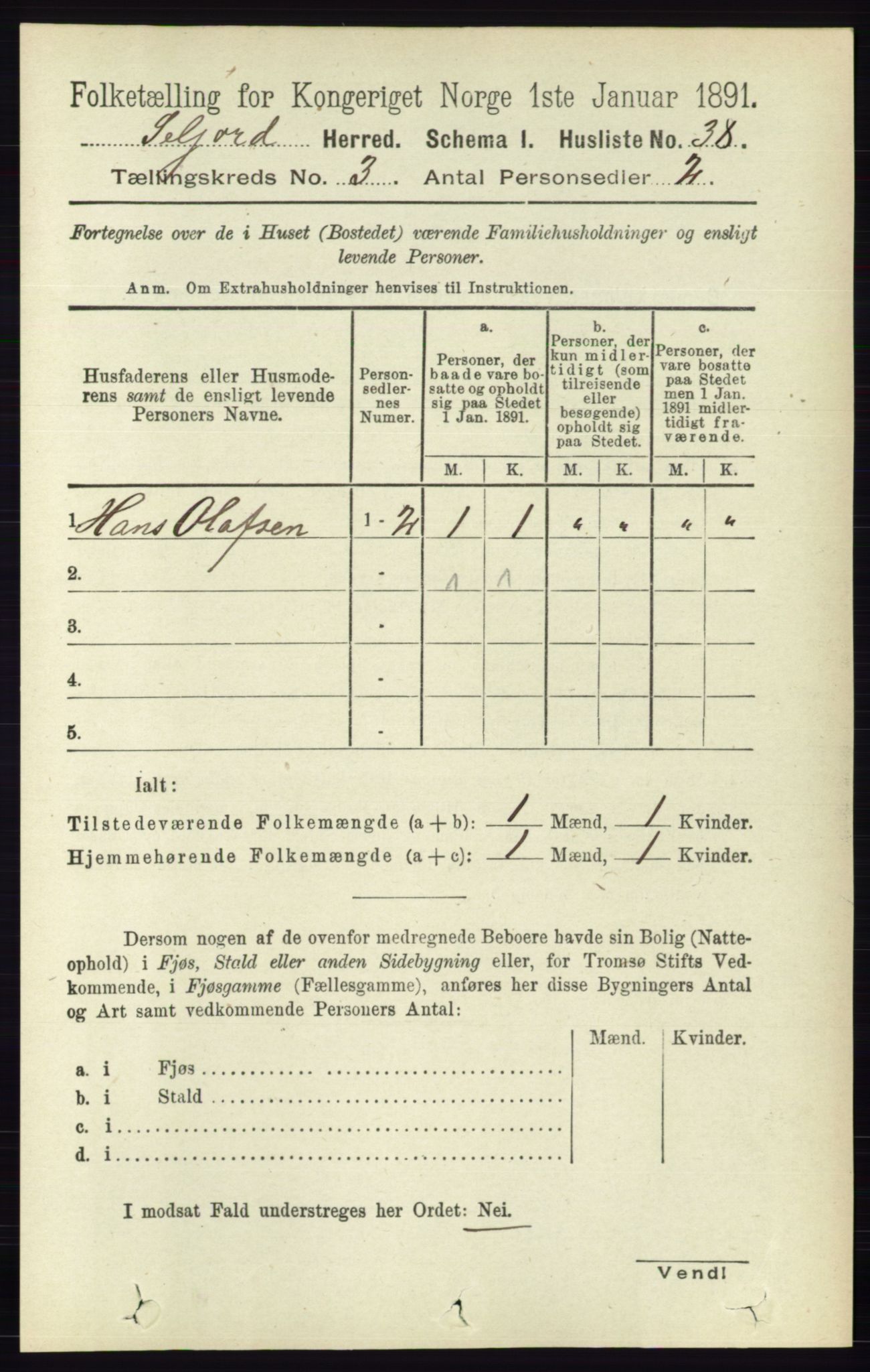 RA, 1891 census for 0828 Seljord, 1891, p. 972