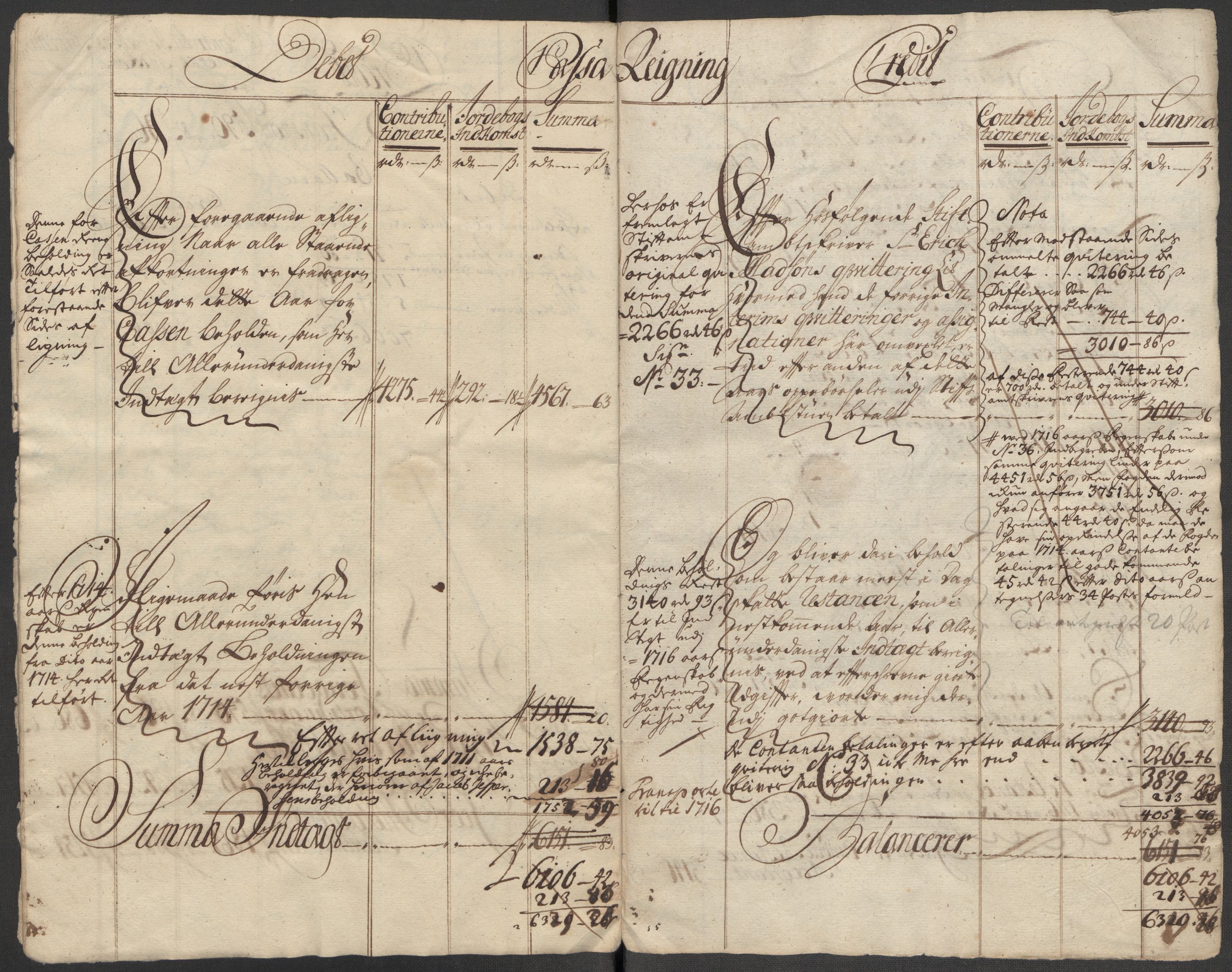 Rentekammeret inntil 1814, Reviderte regnskaper, Fogderegnskap, AV/RA-EA-4092/R64/L4436: Fogderegnskap Namdal, 1715, p. 12