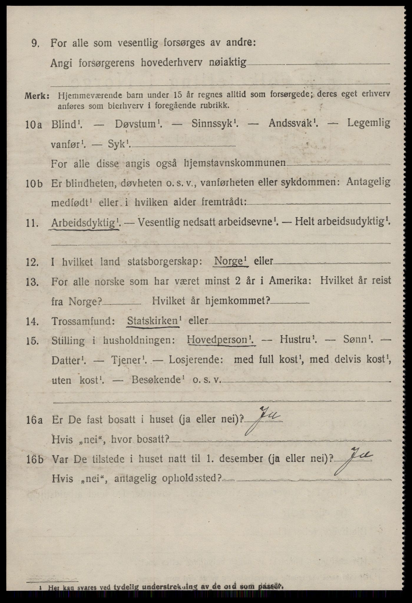 SAT, 1920 census for Øksendal, 1920, p. 690