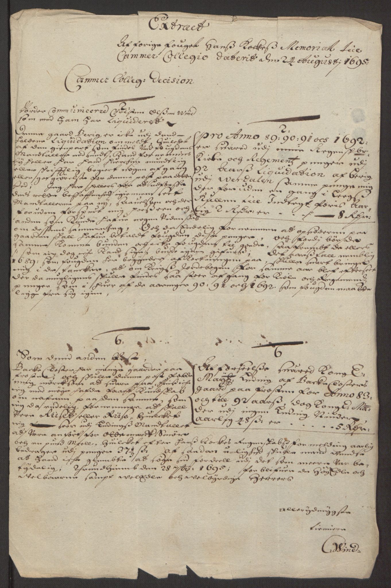 Rentekammeret inntil 1814, Reviderte regnskaper, Fogderegnskap, AV/RA-EA-4092/R62/L4185: Fogderegnskap Stjørdal og Verdal, 1692, p. 426