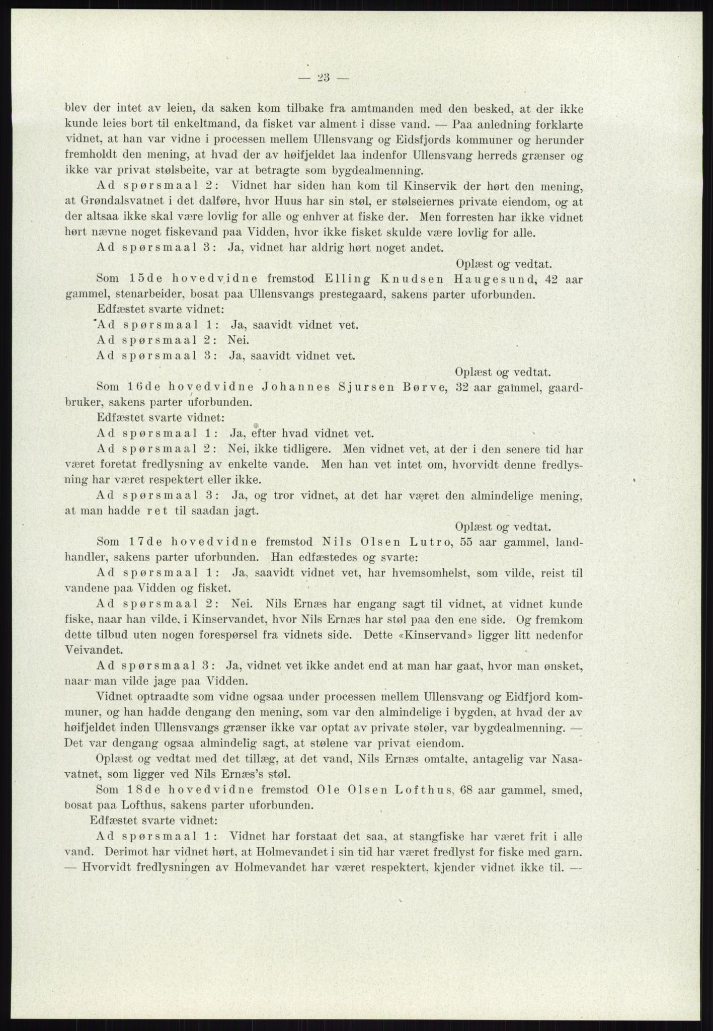 Høyfjellskommisjonen, AV/RA-S-1546/X/Xa/L0001: Nr. 1-33, 1909-1953, p. 33