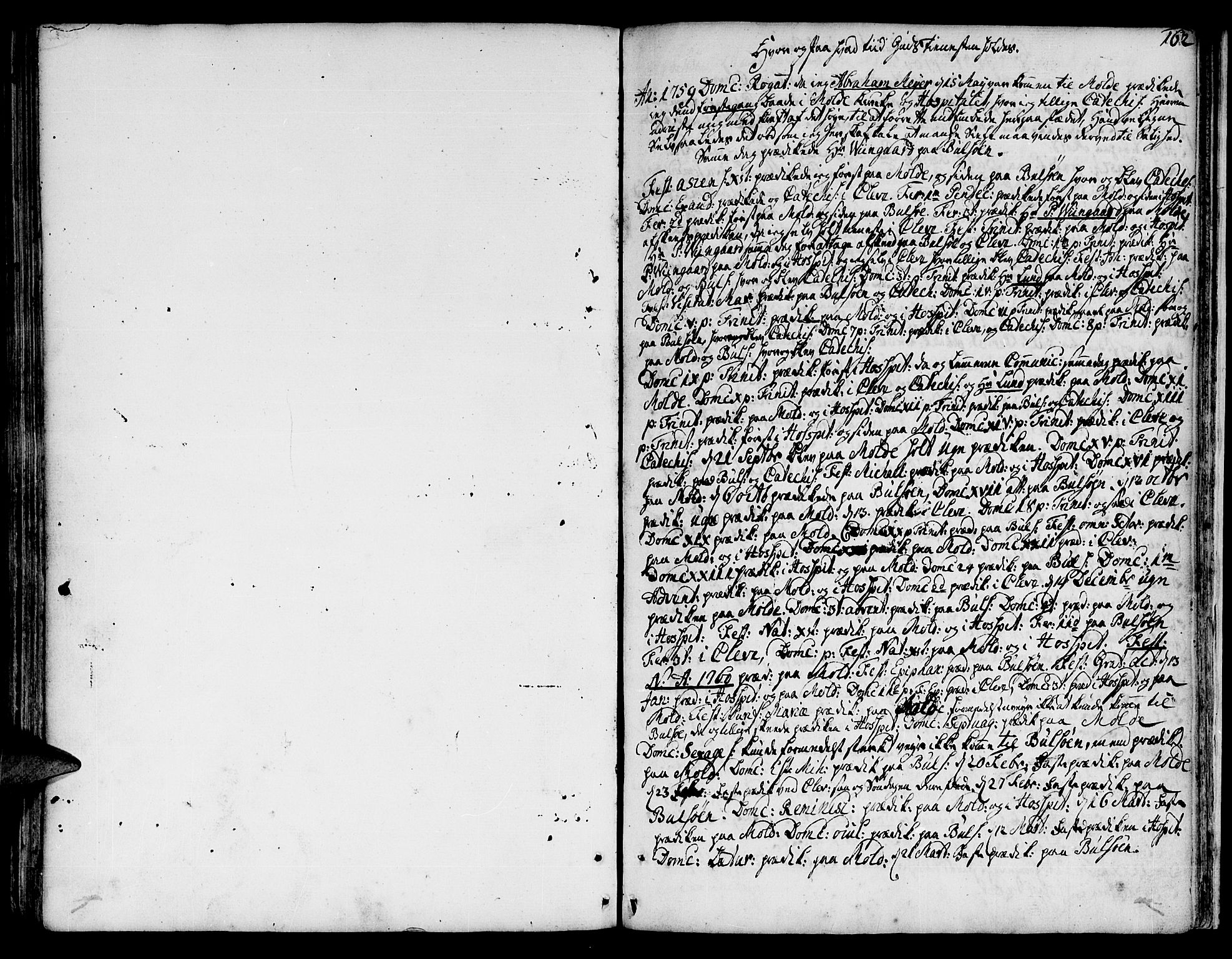 Ministerialprotokoller, klokkerbøker og fødselsregistre - Møre og Romsdal, SAT/A-1454/555/L0648: Parish register (official) no. 555A01, 1759-1793, p. 162