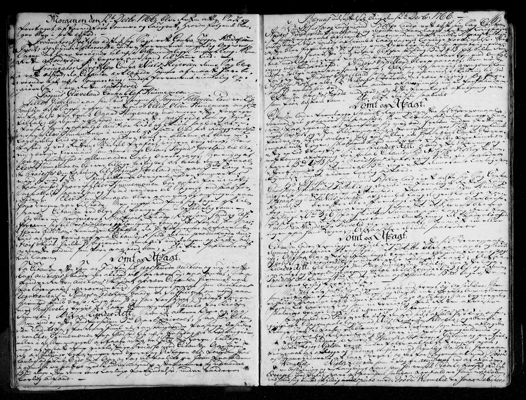 Østre Råbyggelag sorenskriveri, AV/SAK-1221-0016/F/Fa/L0019: Tingbok nr 18 med register, 1766-1771, p. 15b-16a