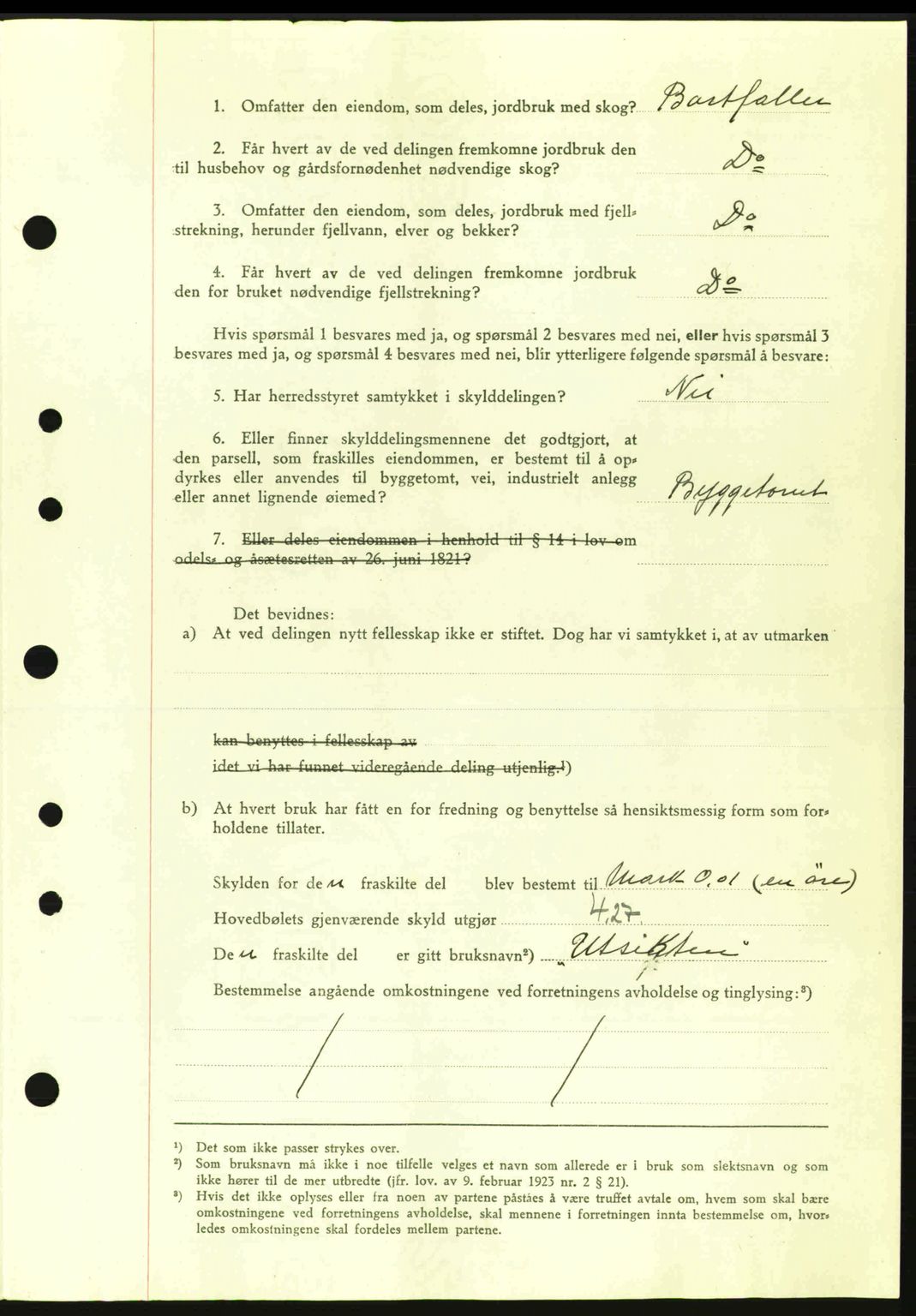 Tønsberg sorenskriveri, AV/SAKO-A-130/G/Ga/Gaa/L0011: Mortgage book no. A11, 1941-1942, Diary no: : 2052/1942