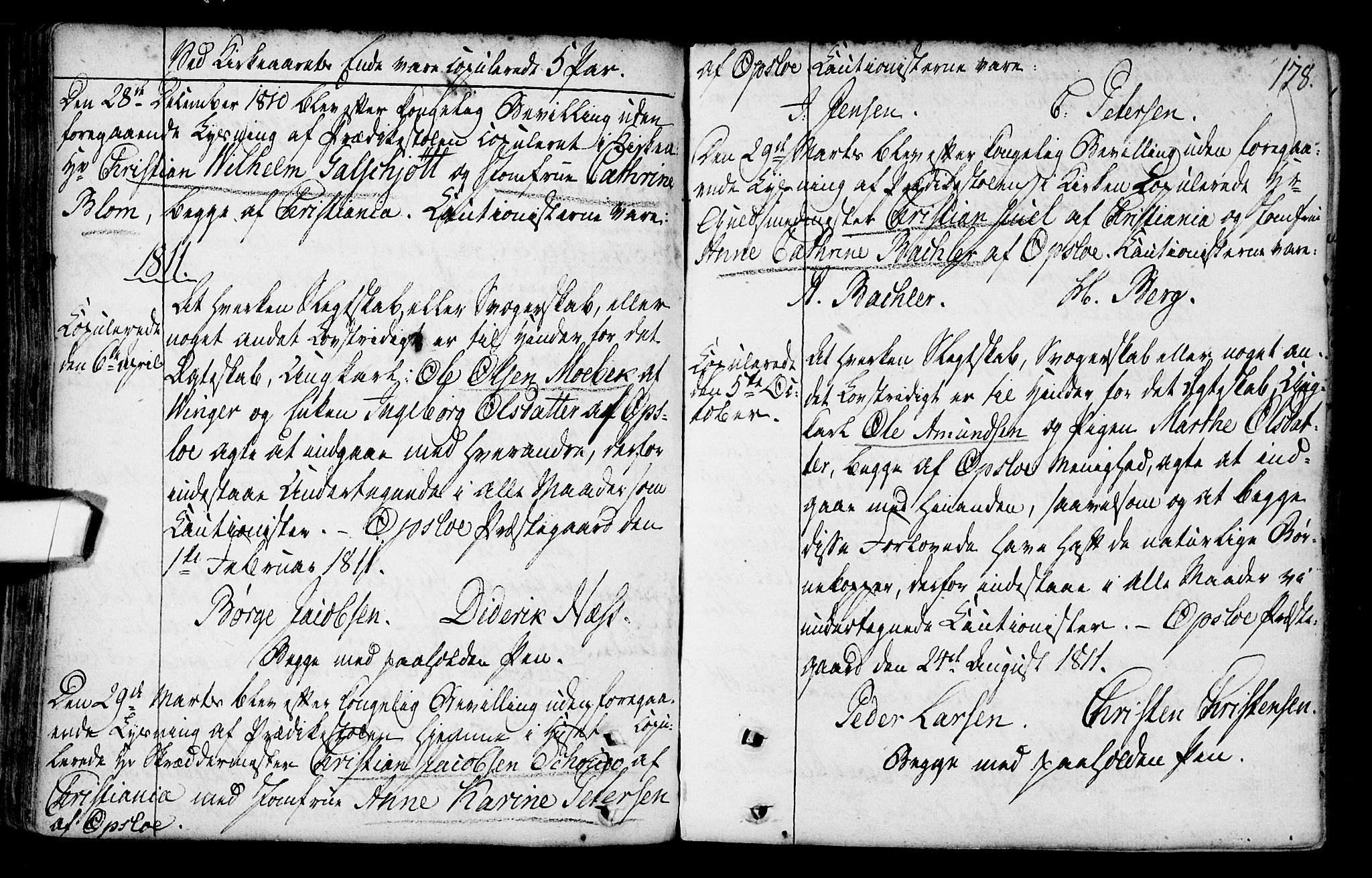 Gamlebyen prestekontor Kirkebøker, SAO/A-10884/F/Fa/L0001: Parish register (official) no. 1, 1734-1818, p. 178