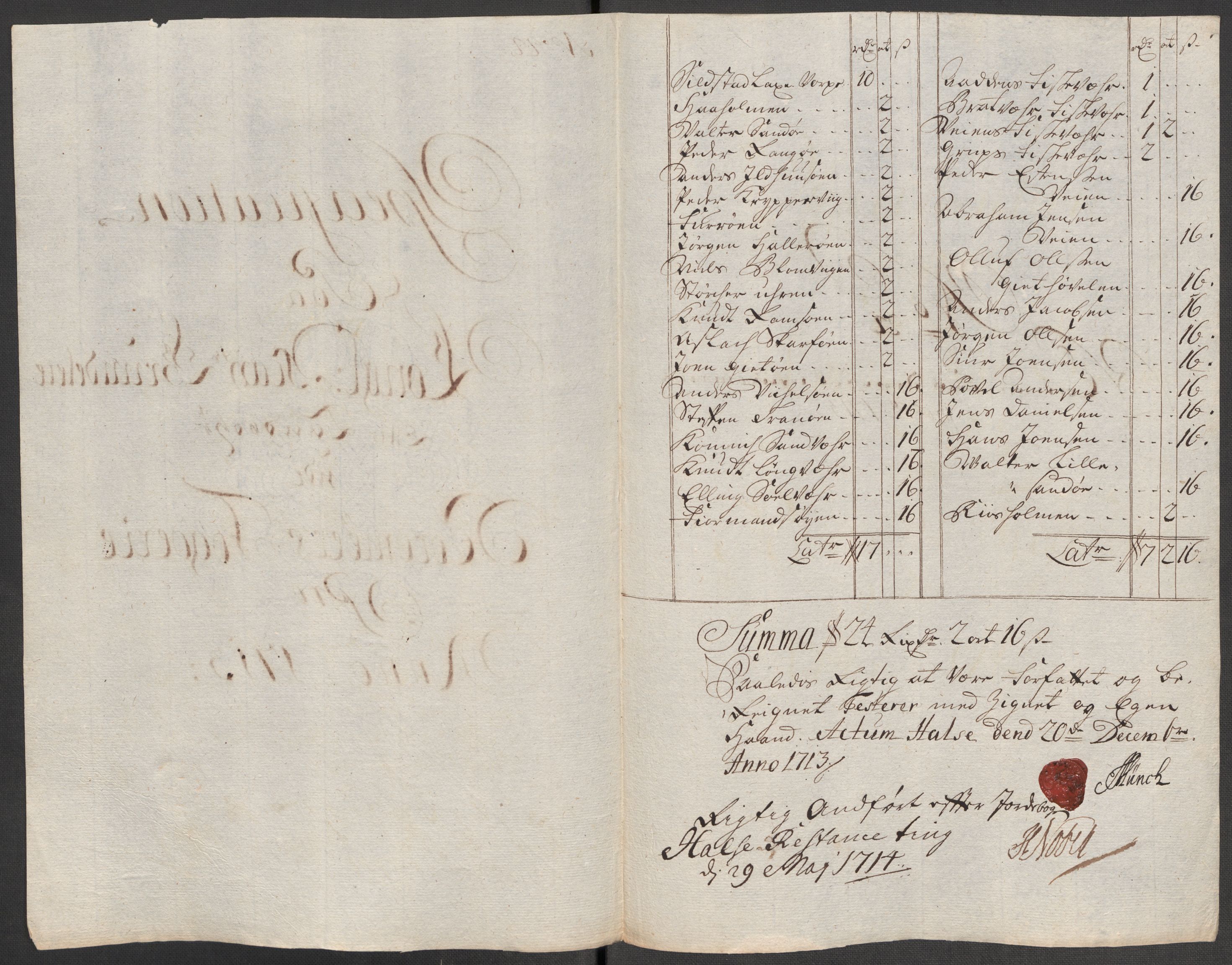 Rentekammeret inntil 1814, Reviderte regnskaper, Fogderegnskap, RA/EA-4092/R56/L3747: Fogderegnskap Nordmøre, 1713, p. 159