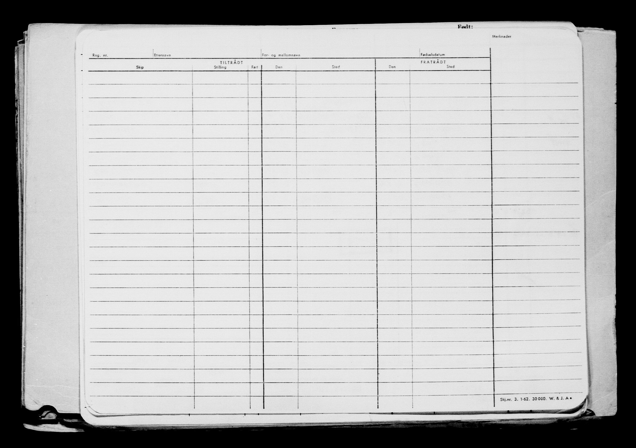 Direktoratet for sjømenn, AV/RA-S-3545/G/Gb/L0136: Hovedkort, 1916, p. 32