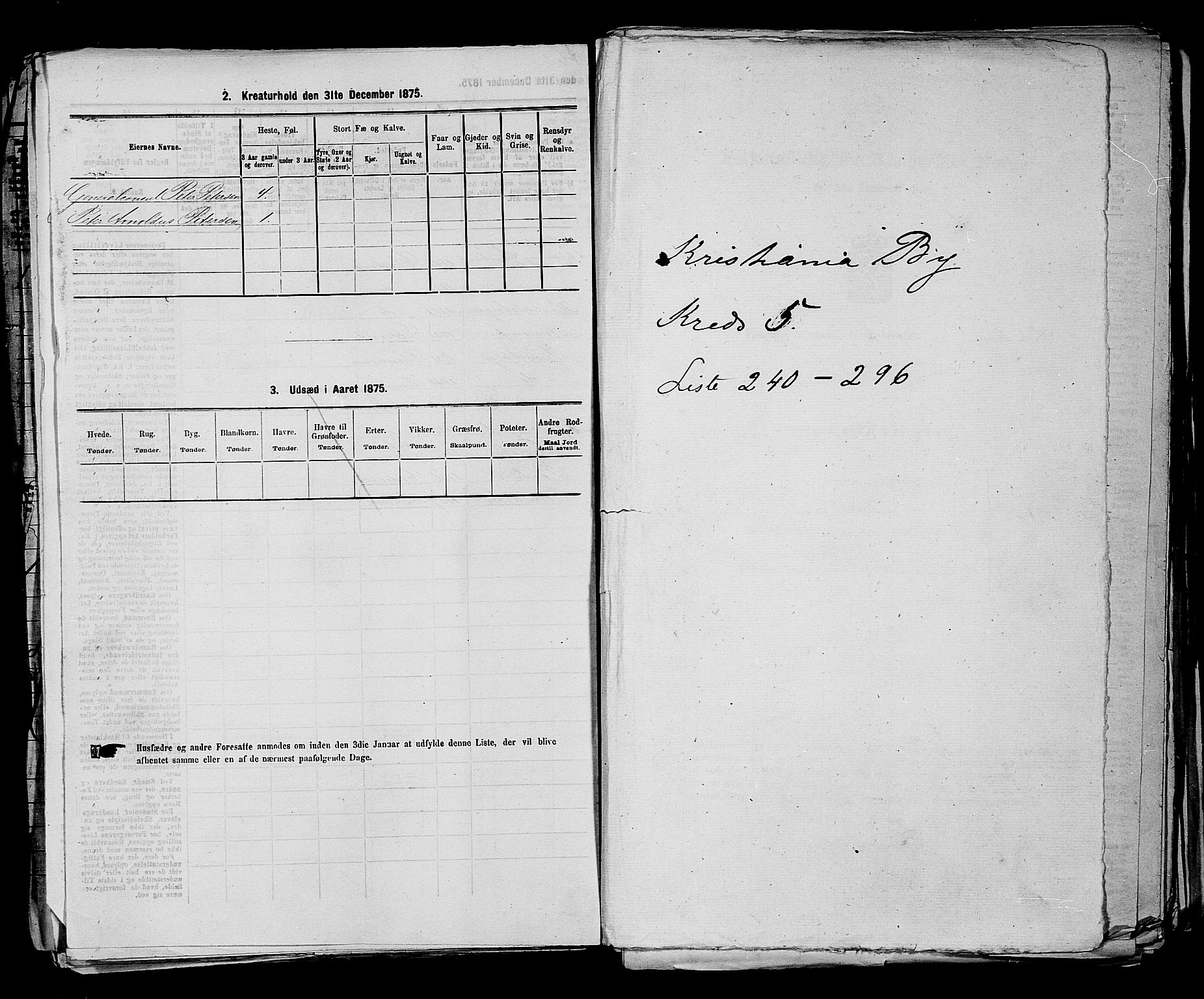 RA, 1875 census for 0301 Kristiania, 1875, p. 732