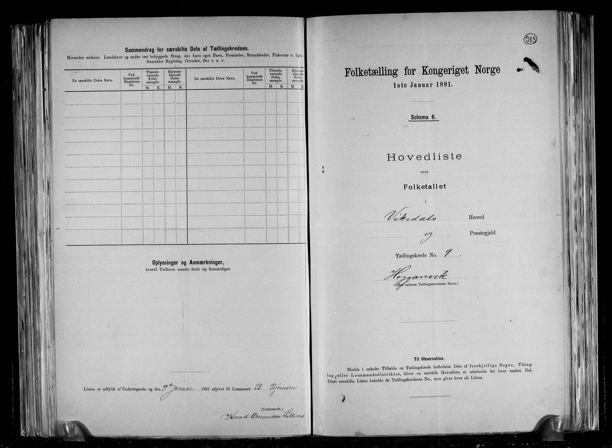 RA, 1891 census for 1157 Vikedal, 1891, p. 21