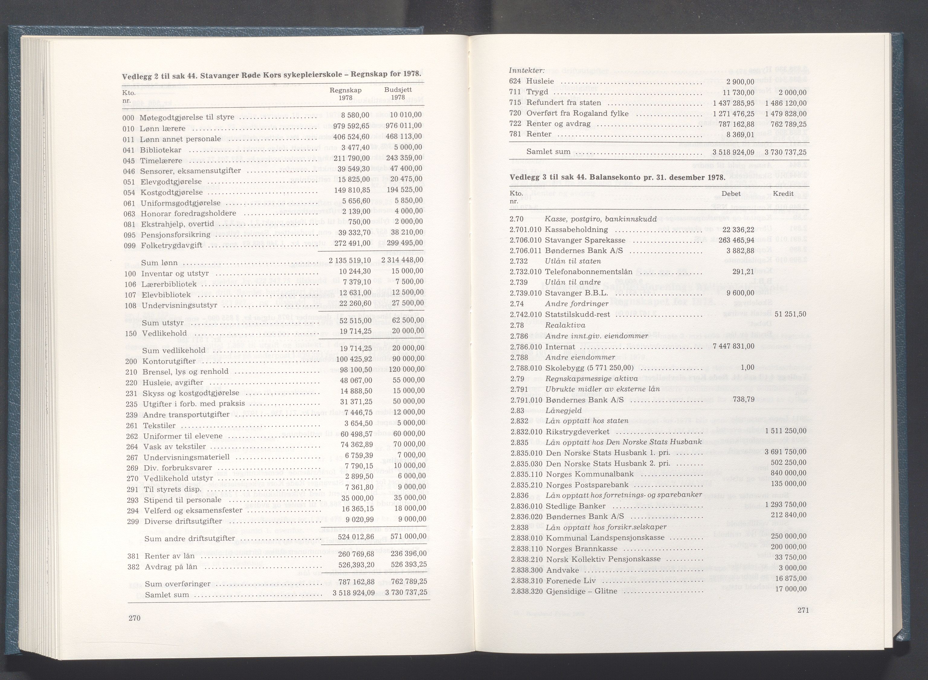 Rogaland fylkeskommune - Fylkesrådmannen , IKAR/A-900/A/Aa/Aaa/L0099: Møtebok , 1979, p. 270-271