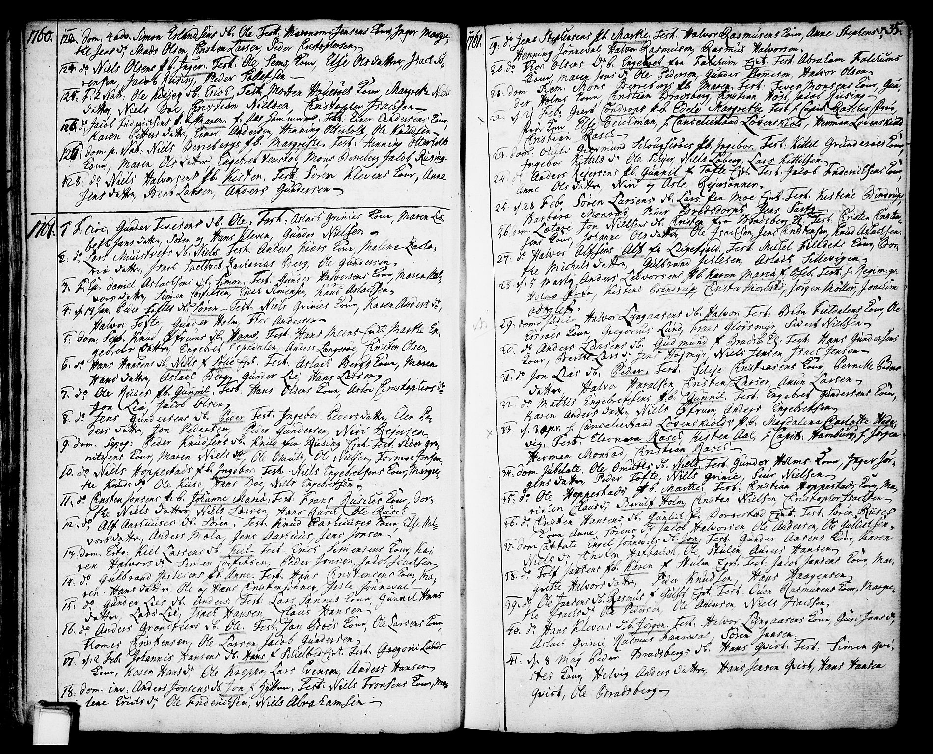 Gjerpen kirkebøker, SAKO/A-265/F/Fa/L0002: Parish register (official) no. I 2, 1747-1795, p. 35