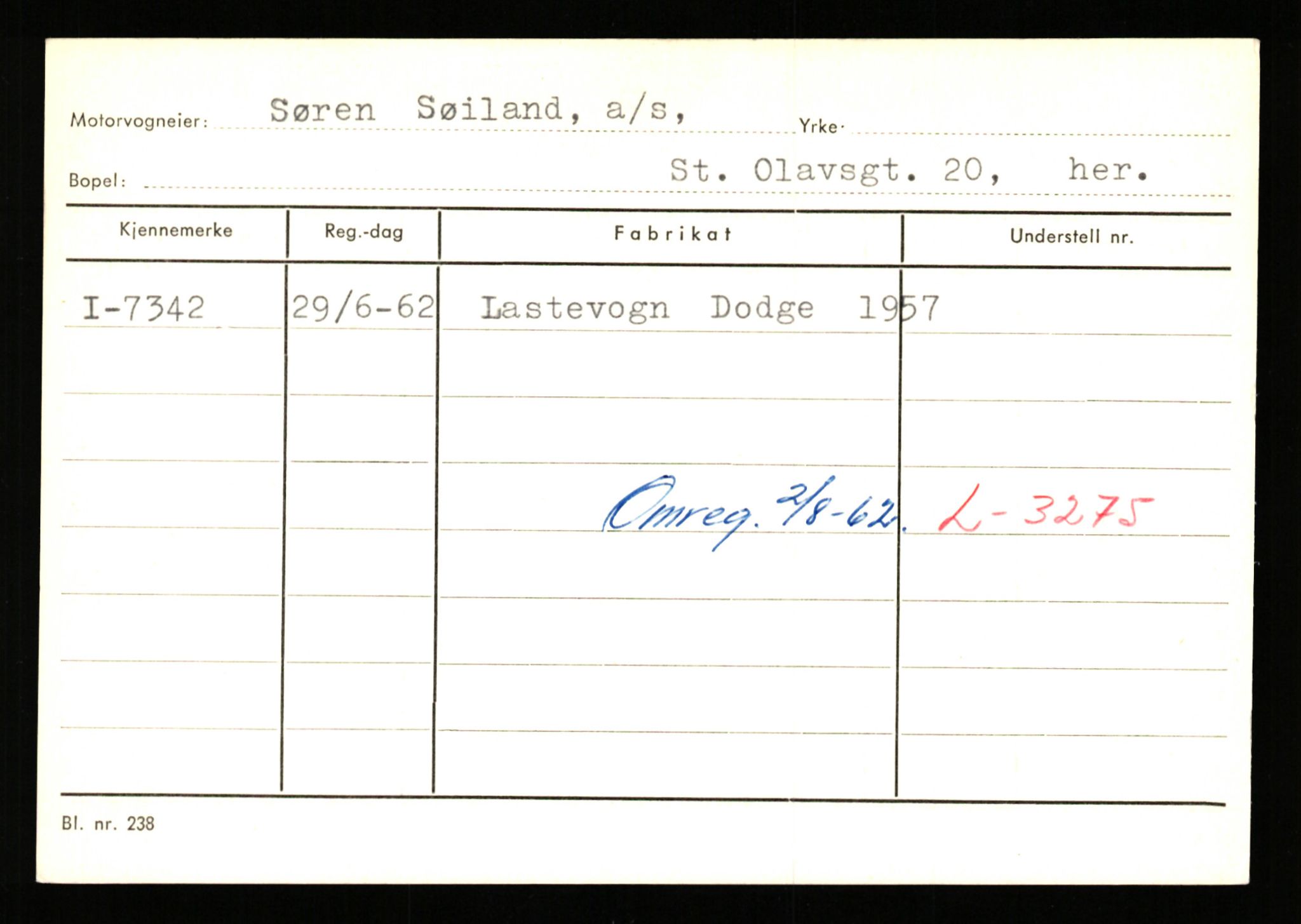 Stavanger trafikkstasjon, AV/SAST-A-101942/0/G/L0002: Registreringsnummer: 5791 - 10405, 1930-1971, p. 737