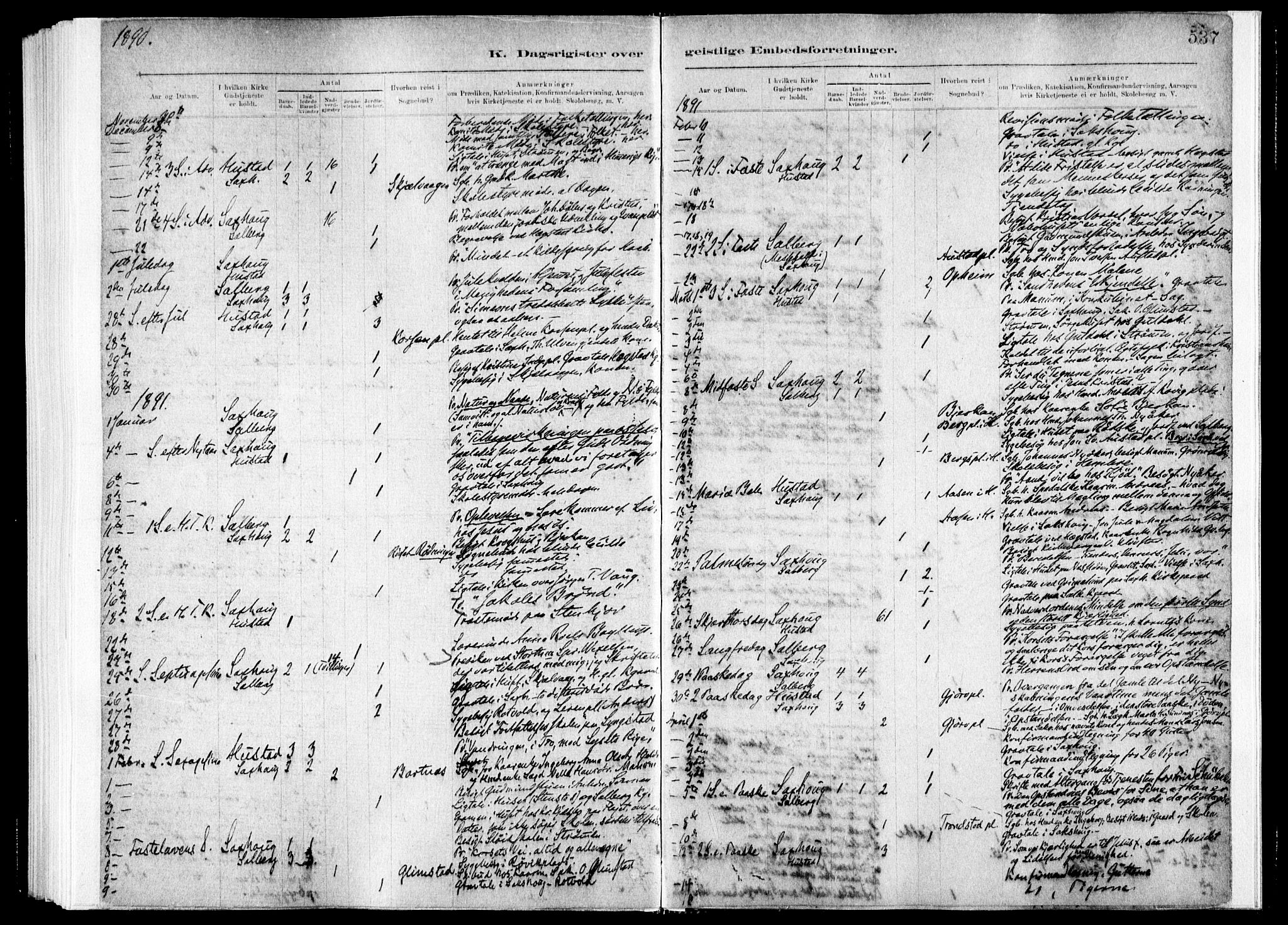 Ministerialprotokoller, klokkerbøker og fødselsregistre - Nord-Trøndelag, SAT/A-1458/730/L0285: Parish register (official) no. 730A10, 1879-1914, p. 537