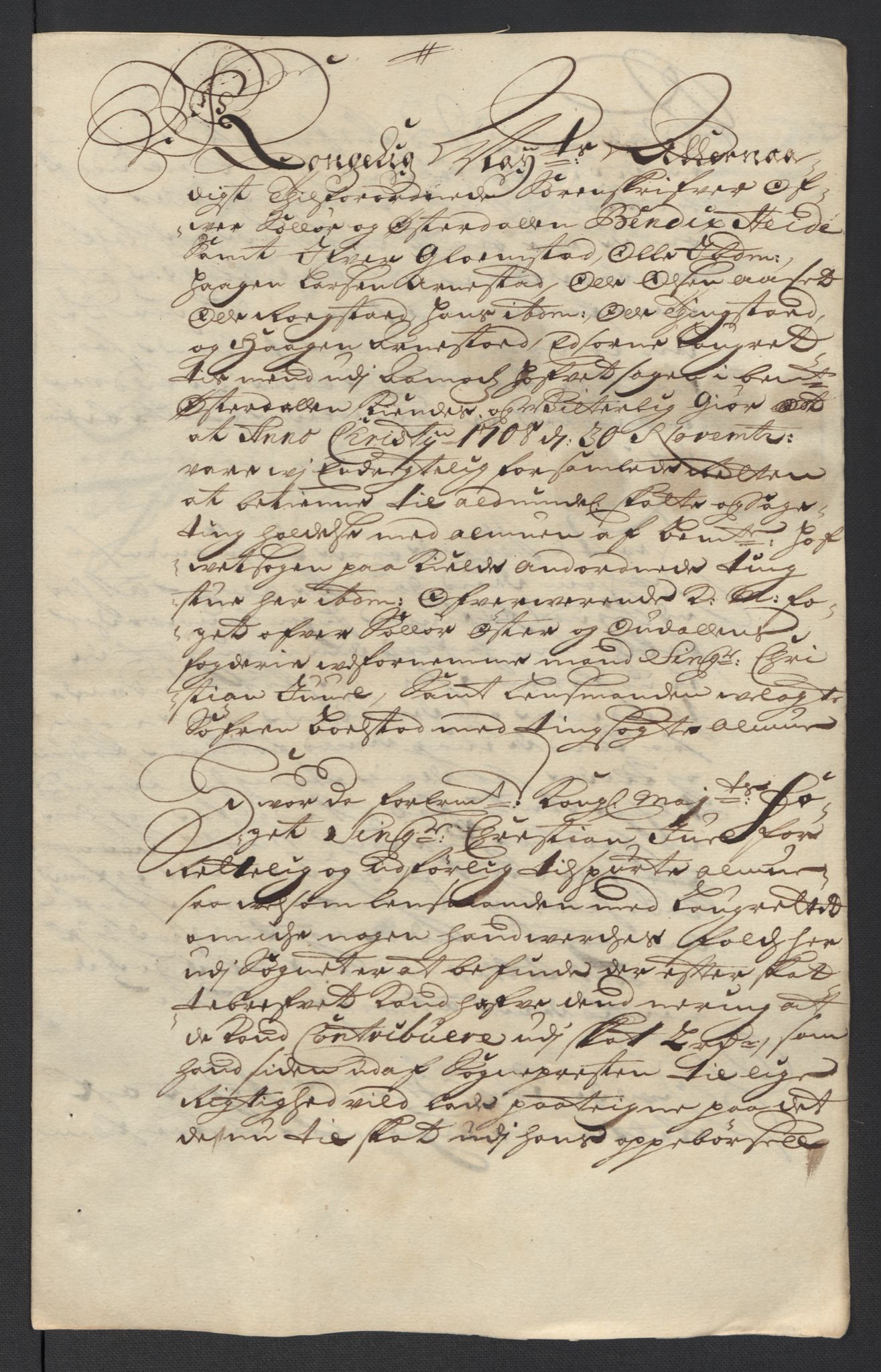 Rentekammeret inntil 1814, Reviderte regnskaper, Fogderegnskap, AV/RA-EA-4092/R13/L0845: Fogderegnskap Solør, Odal og Østerdal, 1708, p. 133