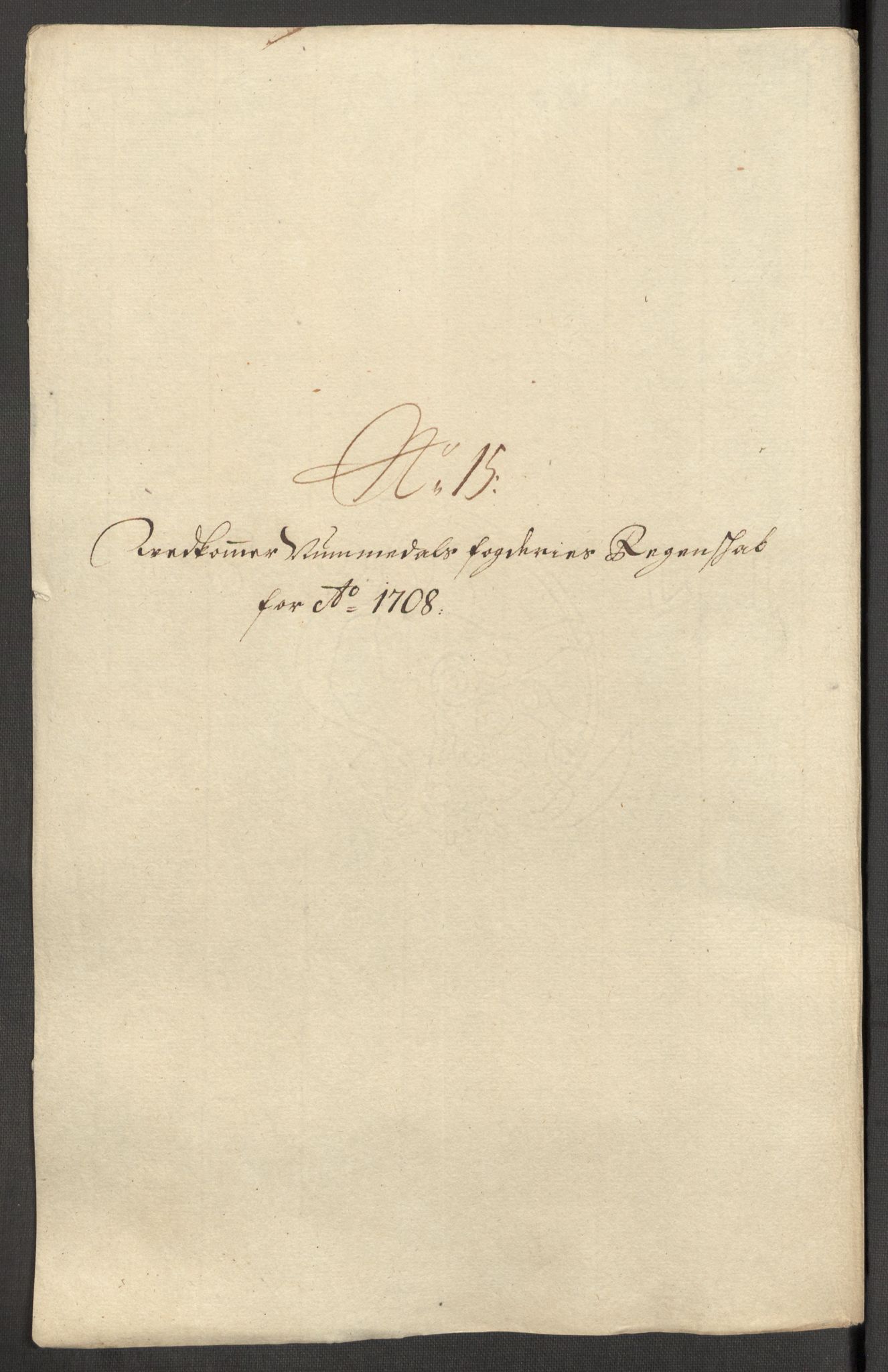 Rentekammeret inntil 1814, Reviderte regnskaper, Fogderegnskap, AV/RA-EA-4092/R64/L4430: Fogderegnskap Namdal, 1707-1708, p. 375