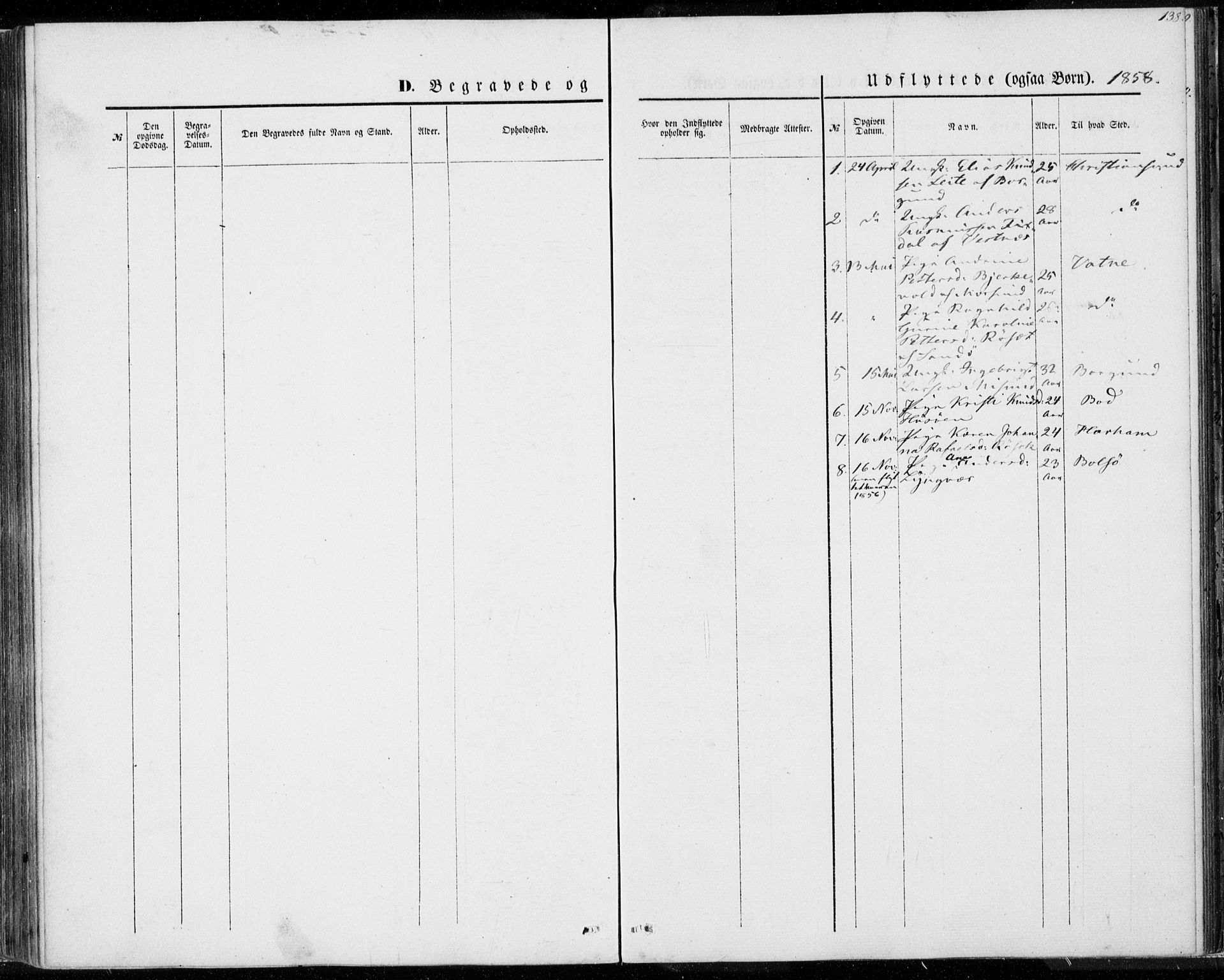Ministerialprotokoller, klokkerbøker og fødselsregistre - Møre og Romsdal, SAT/A-1454/561/L0728: Parish register (official) no. 561A02, 1858-1878, p. 138