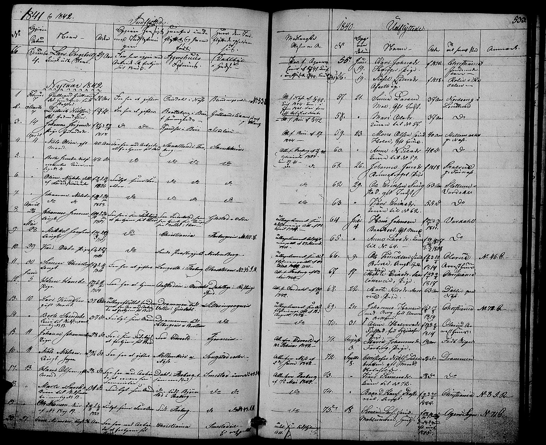 Ringsaker prestekontor, AV/SAH-PREST-014/L/La/L0005: Parish register (copy) no. 5, 1839-1850, p. 533