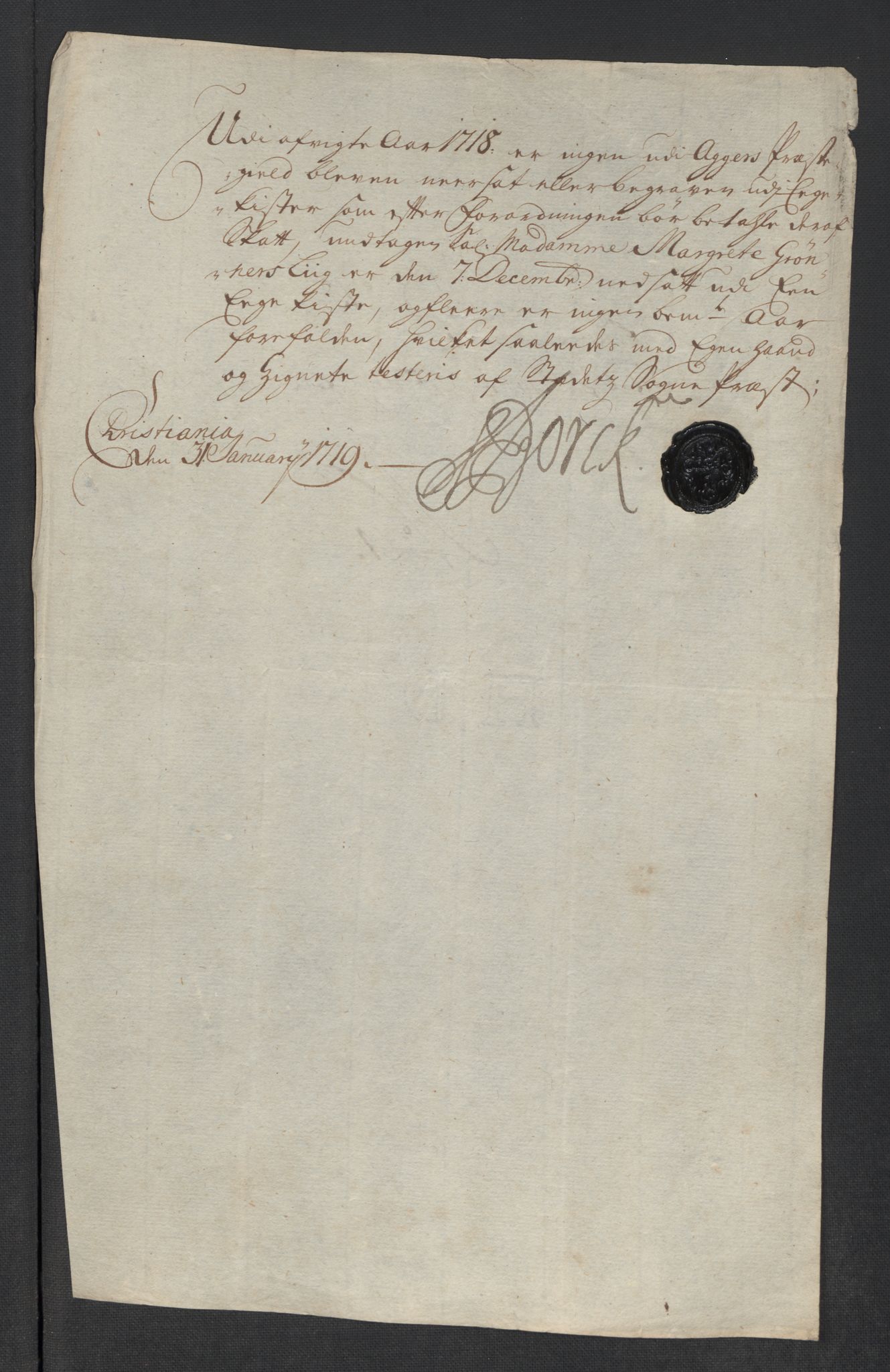 Rentekammeret inntil 1814, Reviderte regnskaper, Fogderegnskap, RA/EA-4092/R10/L0456: Fogderegnskap Aker og Follo, 1718, p. 179